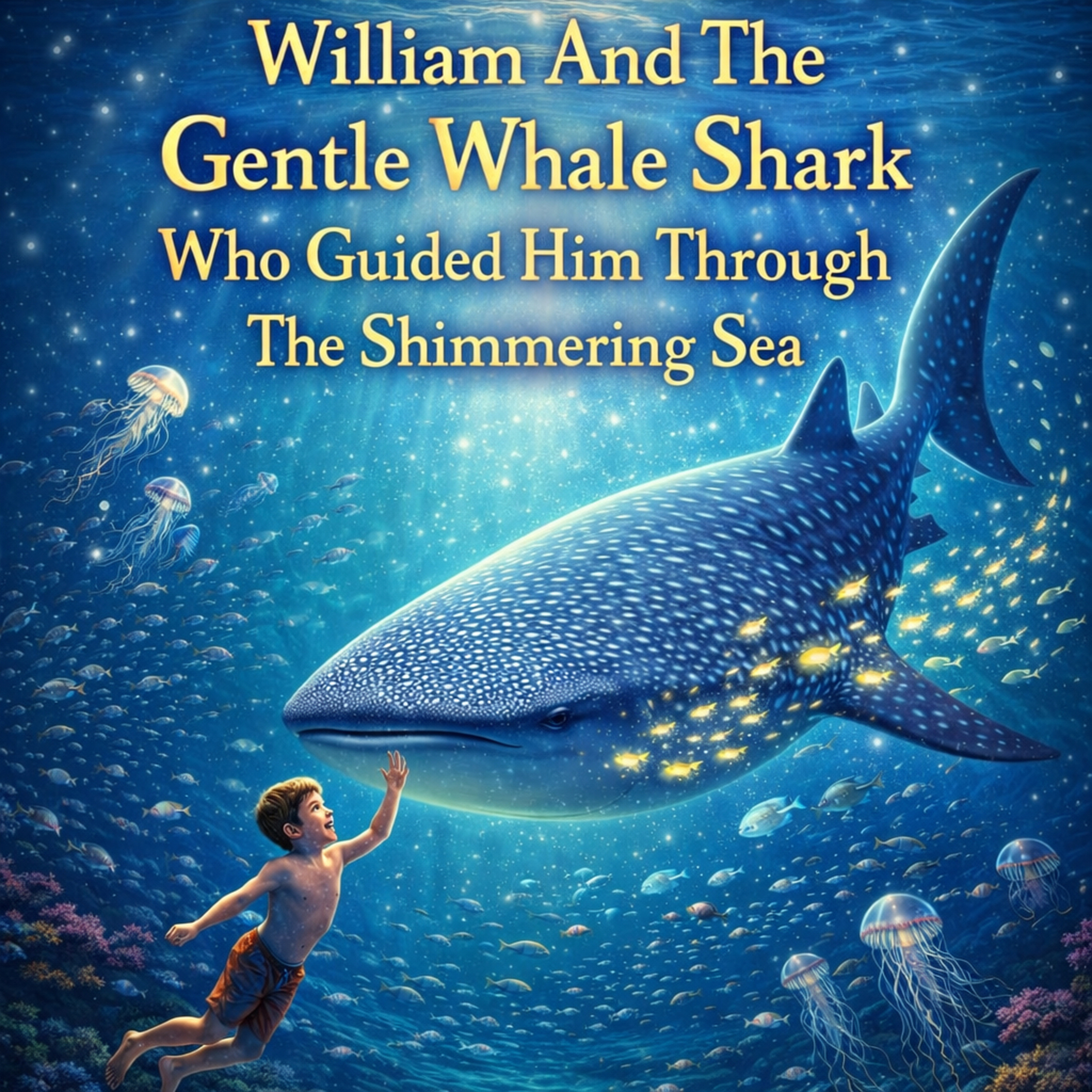William and the Gentle Whale Shark Who Guided Him By The Sea (Calm Aussie Bedtime Story for Kids)