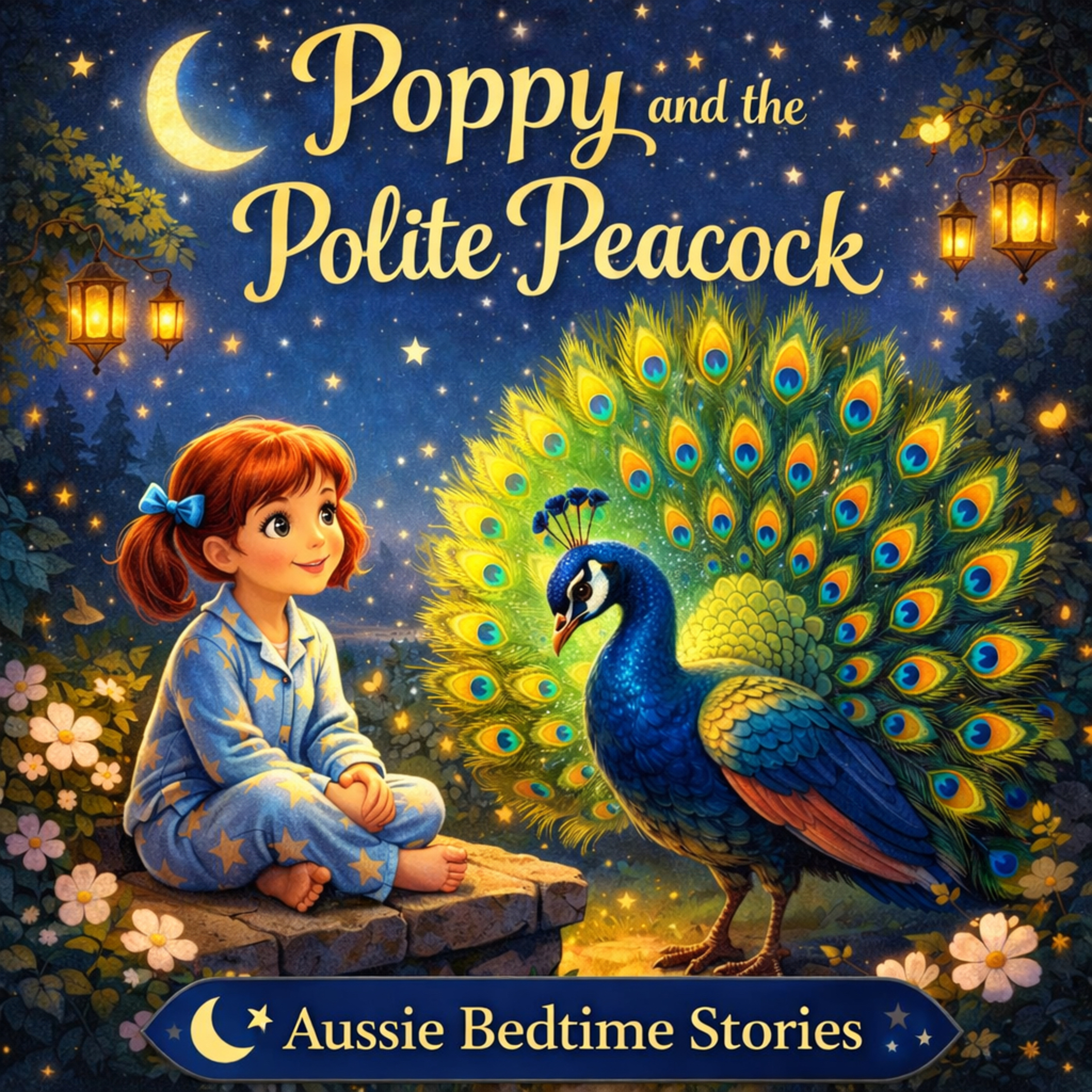 Poppy And The Polite Peacock (Learning Manners – Calm Aussie Bedtime Story for Kids)