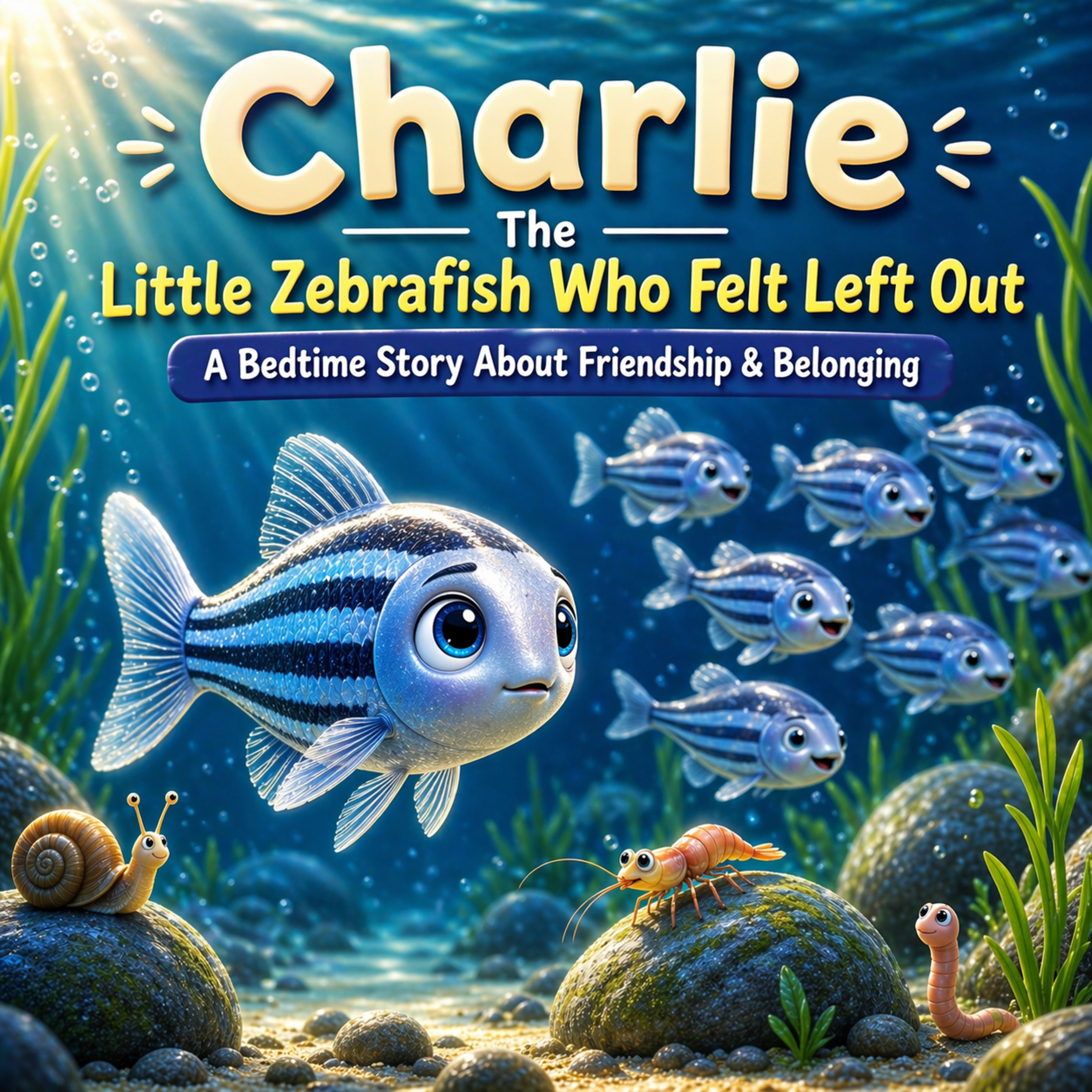 Charlie the Little Fish Who Felt Left Out 🐟 (Bedtime Story About Friendship)