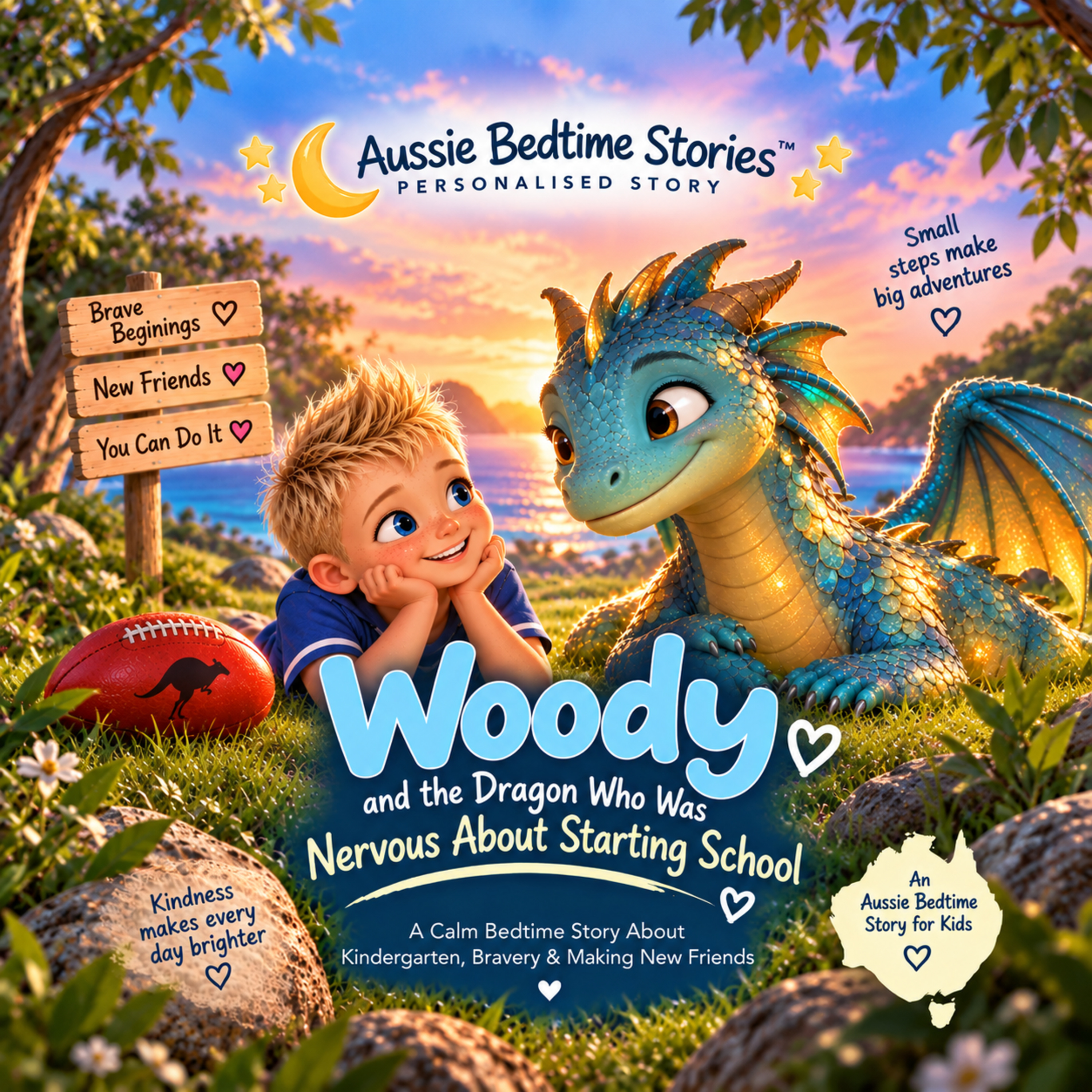 Aussie Bedtime Stories™ for Kids 🌙 | Calm Sleep Stories for Kids with Australian Animals