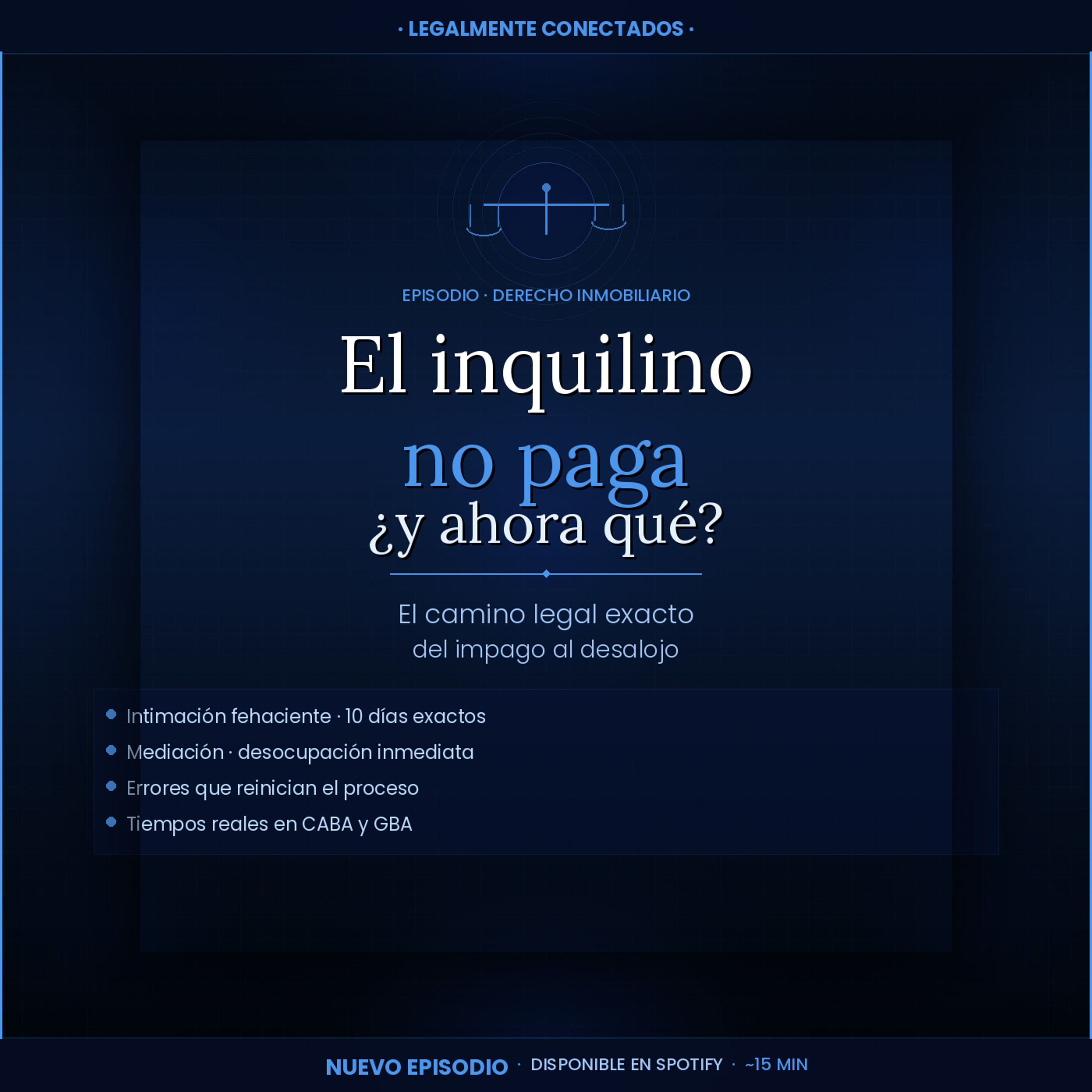 Alquilas y el inquilino no paga episode artwork