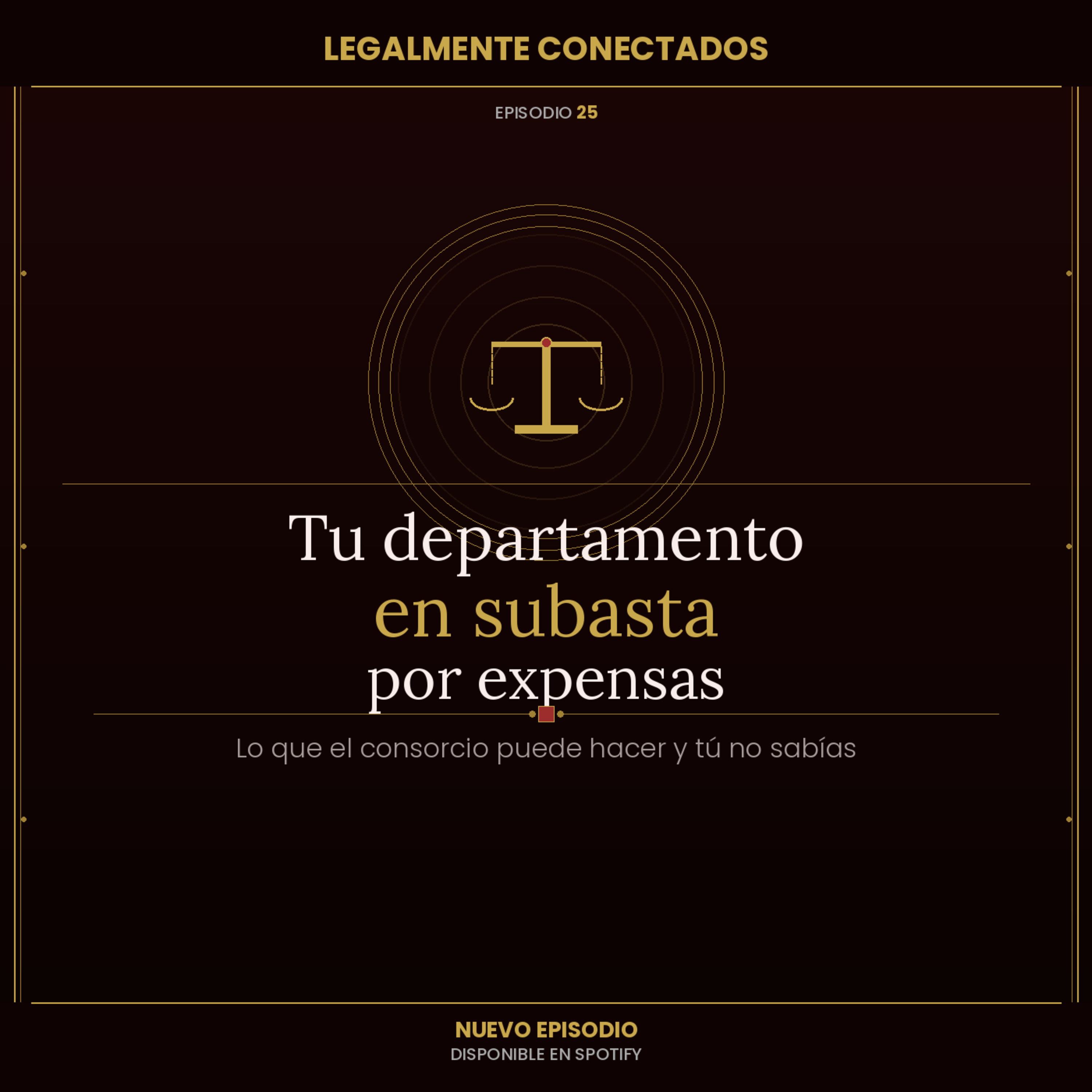 CAPSULA LEGAL AM: El consorcio te puede ejecutar como si fuera el fisco — ¿sabías esto? episode artwork