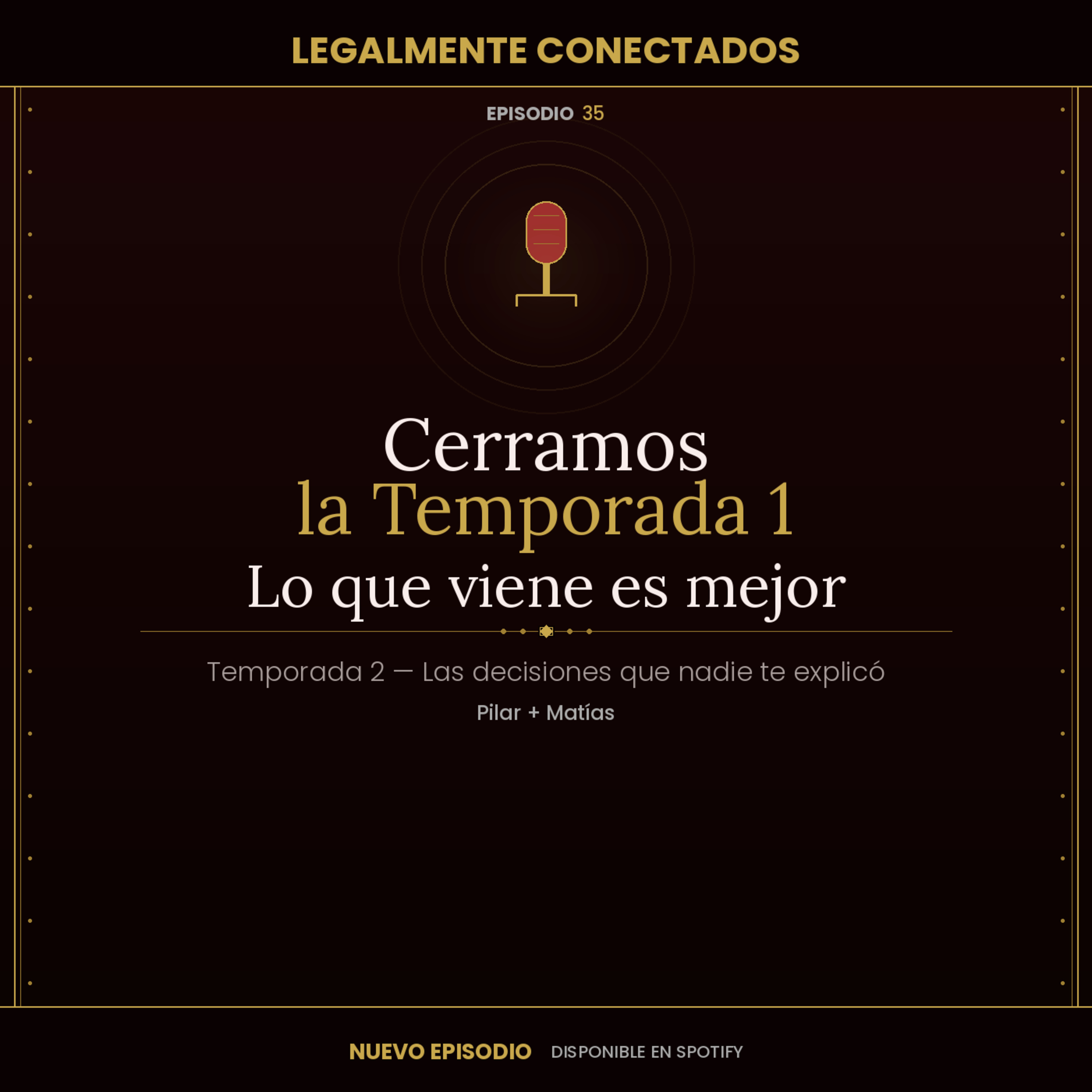 CIERRE DE TEMPORADA: Lo que viene — Temporada 2 episode artwork