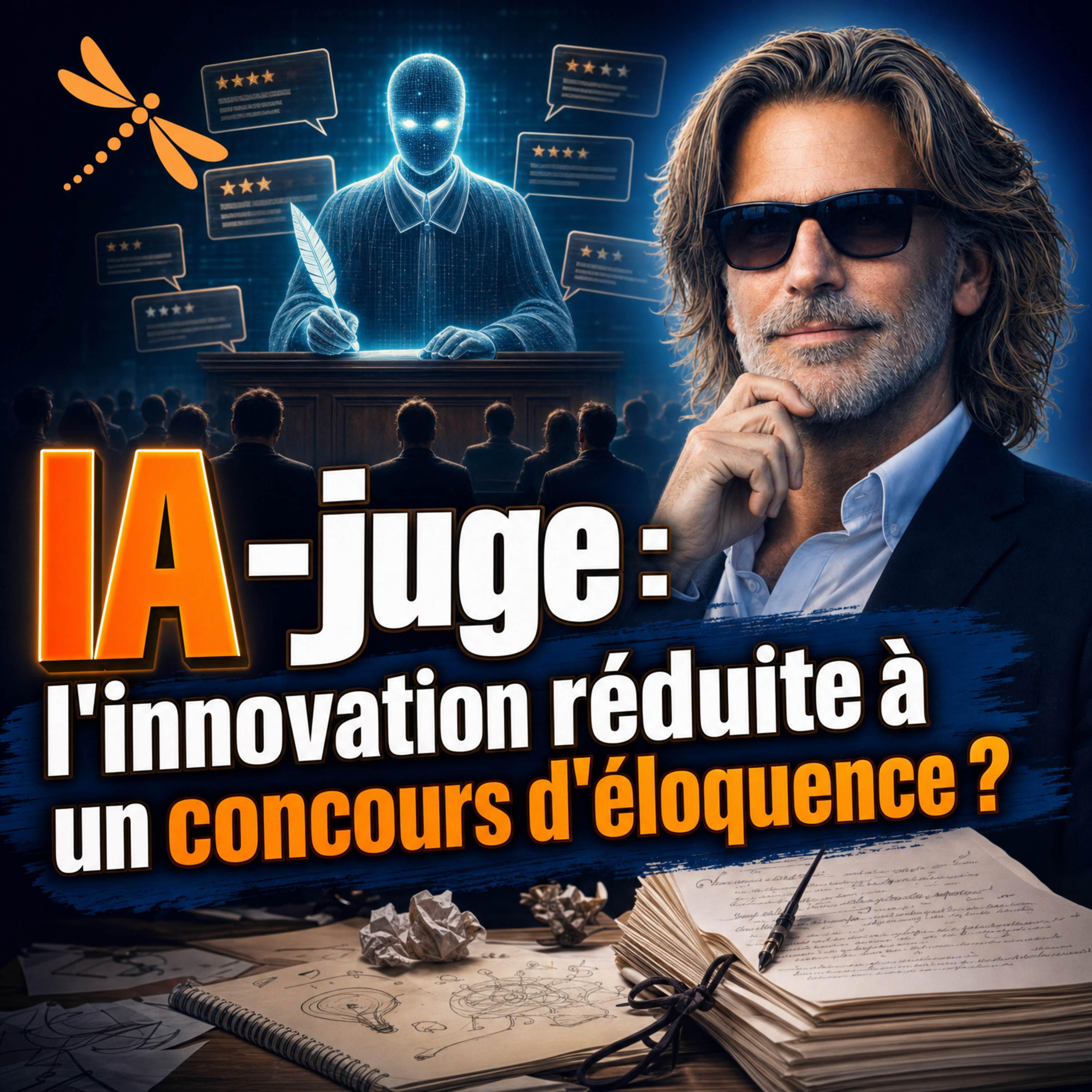 IA-juge : l'innovation réduite à un concours d'éloquence ? episode artwork