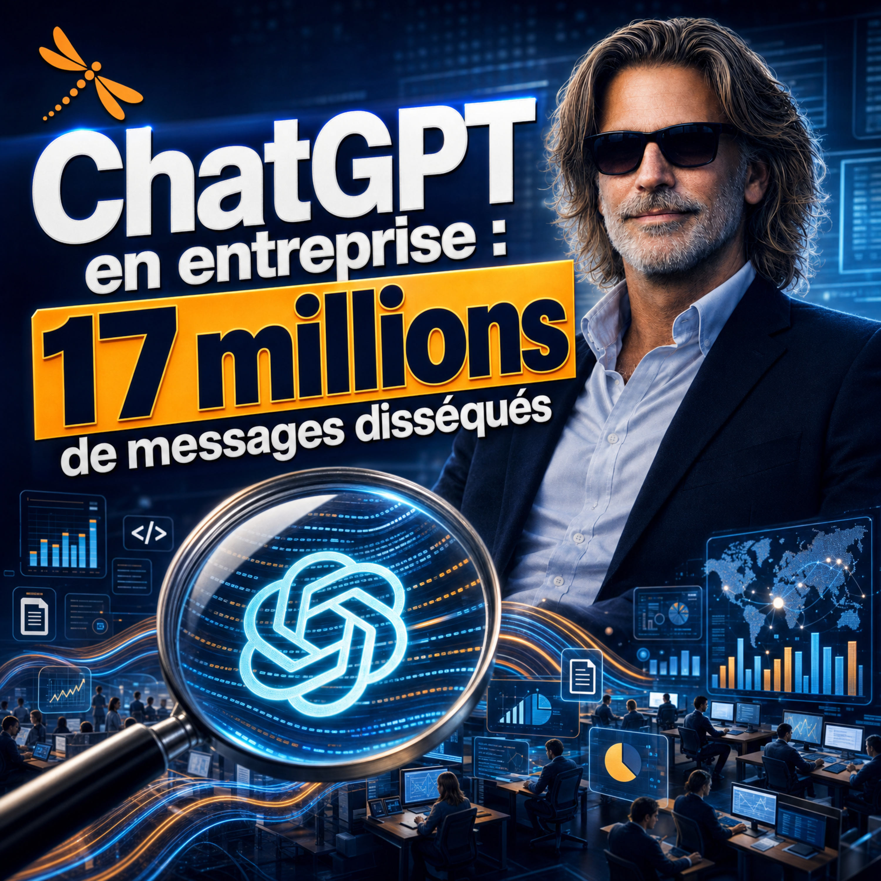 ChatGPT en entreprise : 17 millions de messages disséqués episode artwork