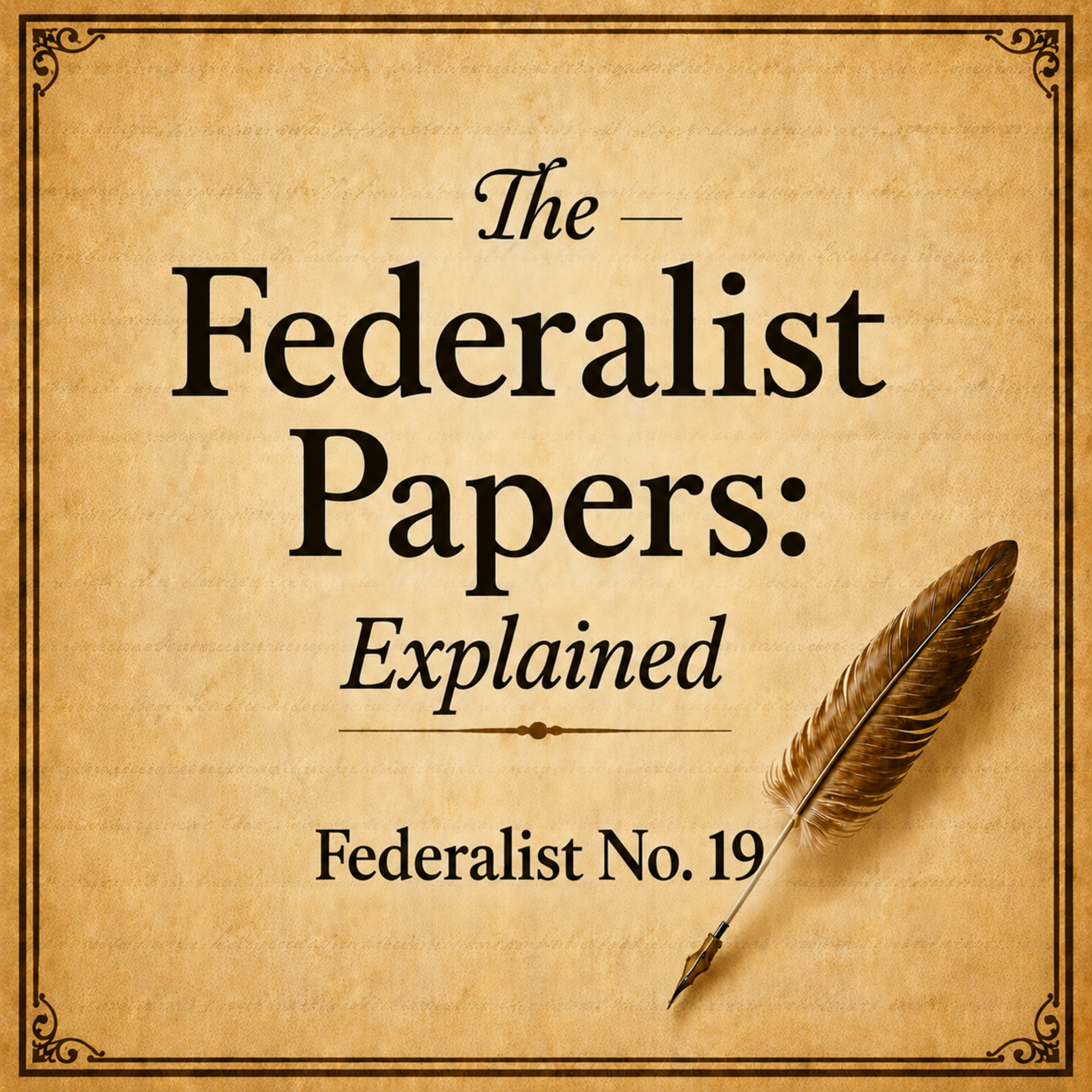 Federalist No. 19 Explained: A Thousand Years of Falling Apart episode artwork