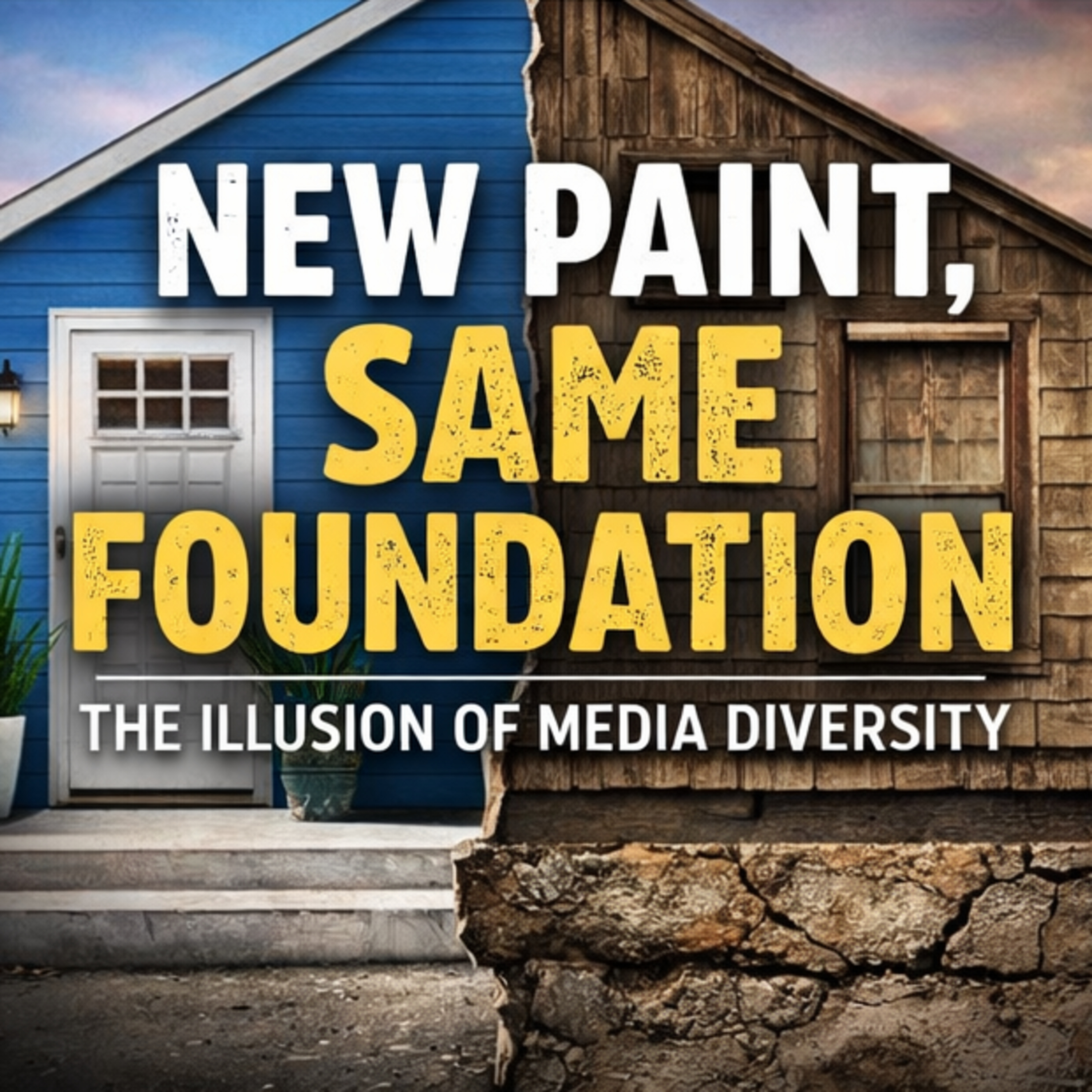 New Paint, Same Foundation: The Illusion of Media Diversity & Diversity as just a Facade episode artwork