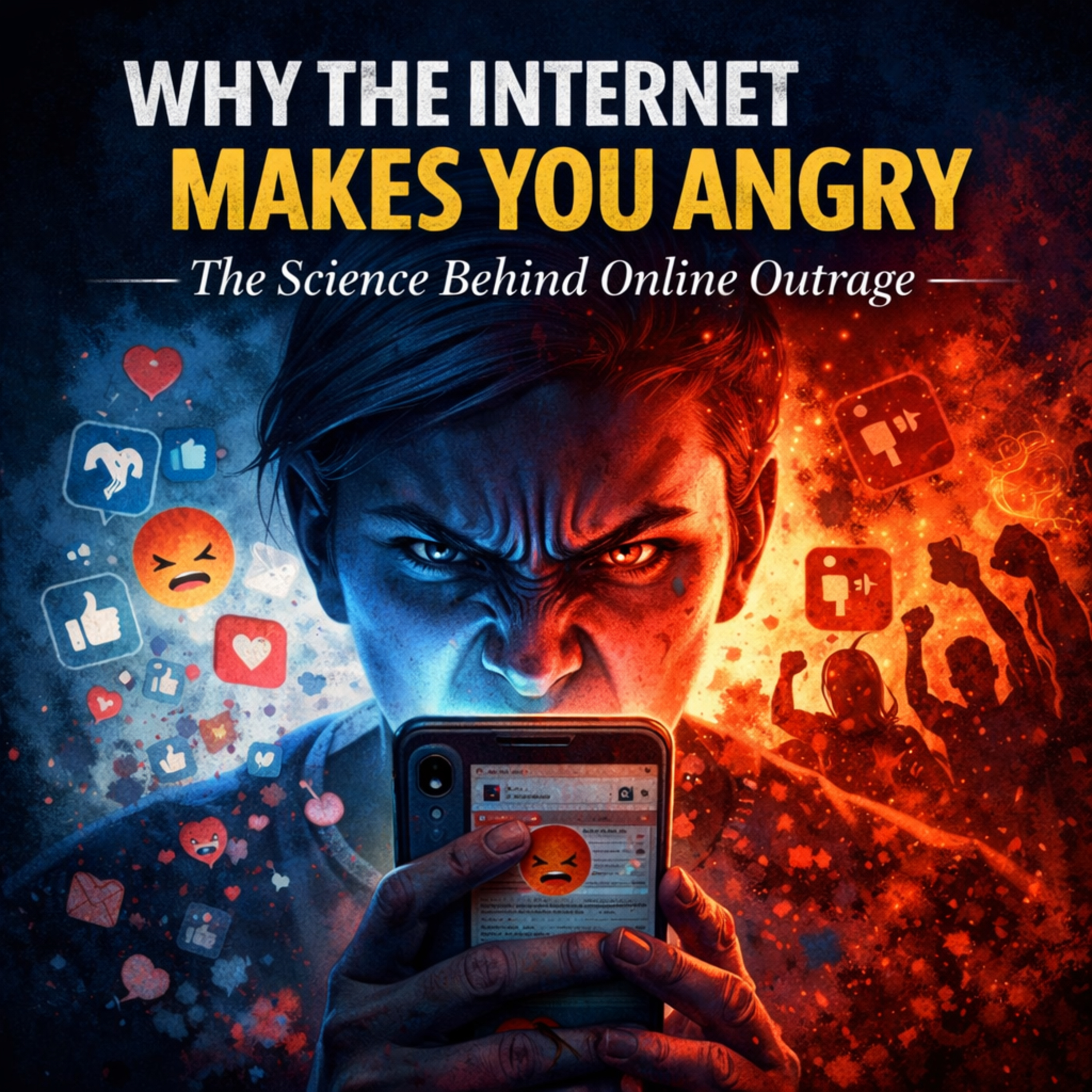 The Science of Online Rage: How Social Media Hijacks Your Brain episode artwork