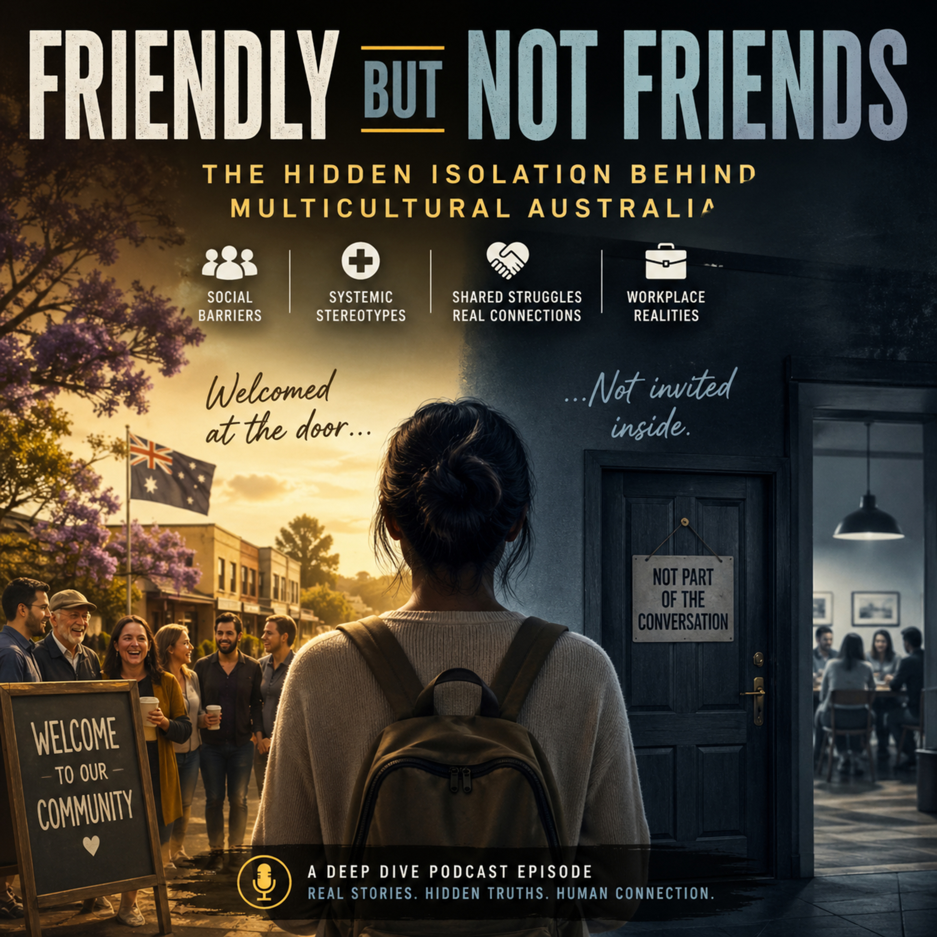 Friendly but Not Friends: The Hidden Isolation Behind Multicultural Australia episode artwork