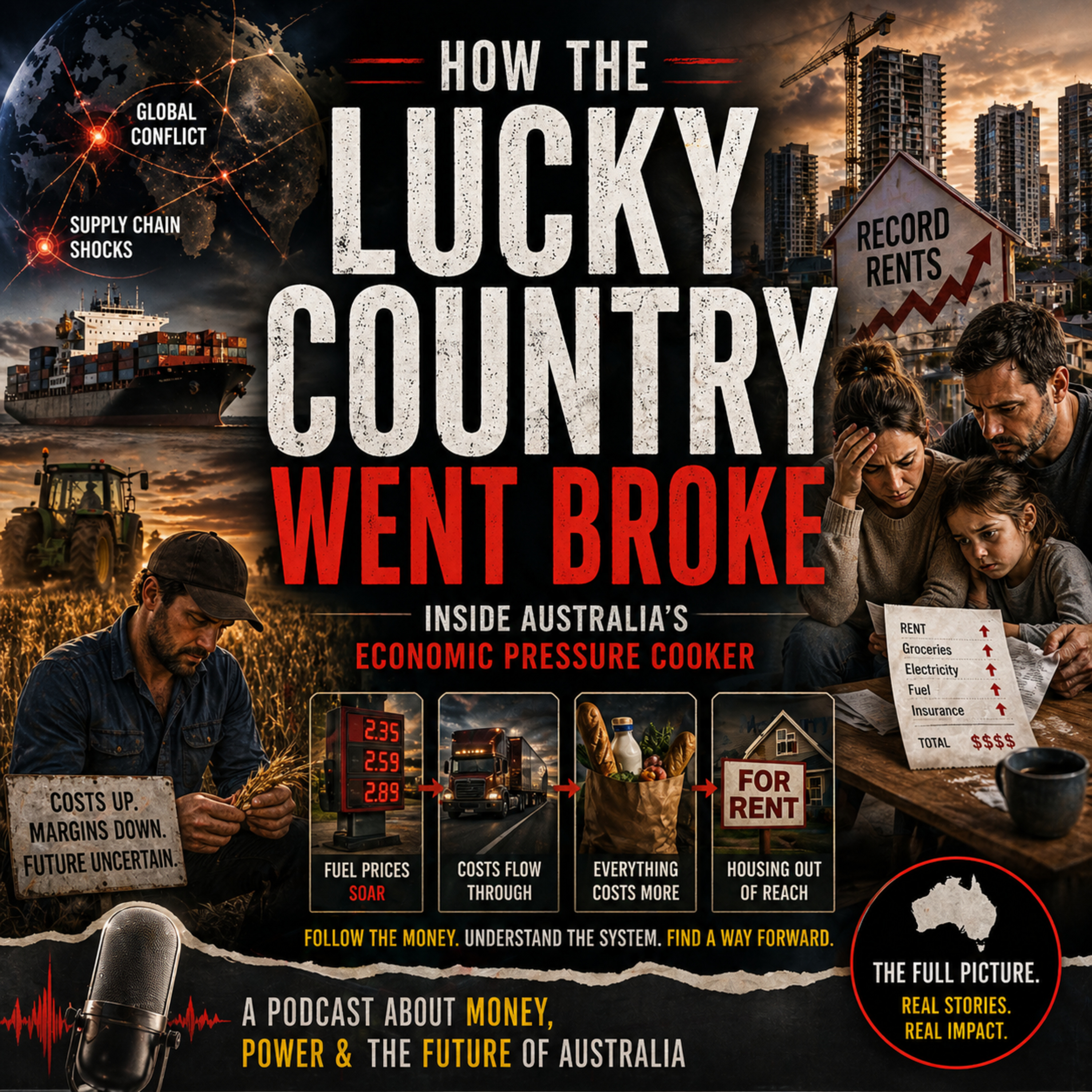 How the Lucky Country Went Broke: Inside Australia’s Economic Pressure Cooker episode artwork