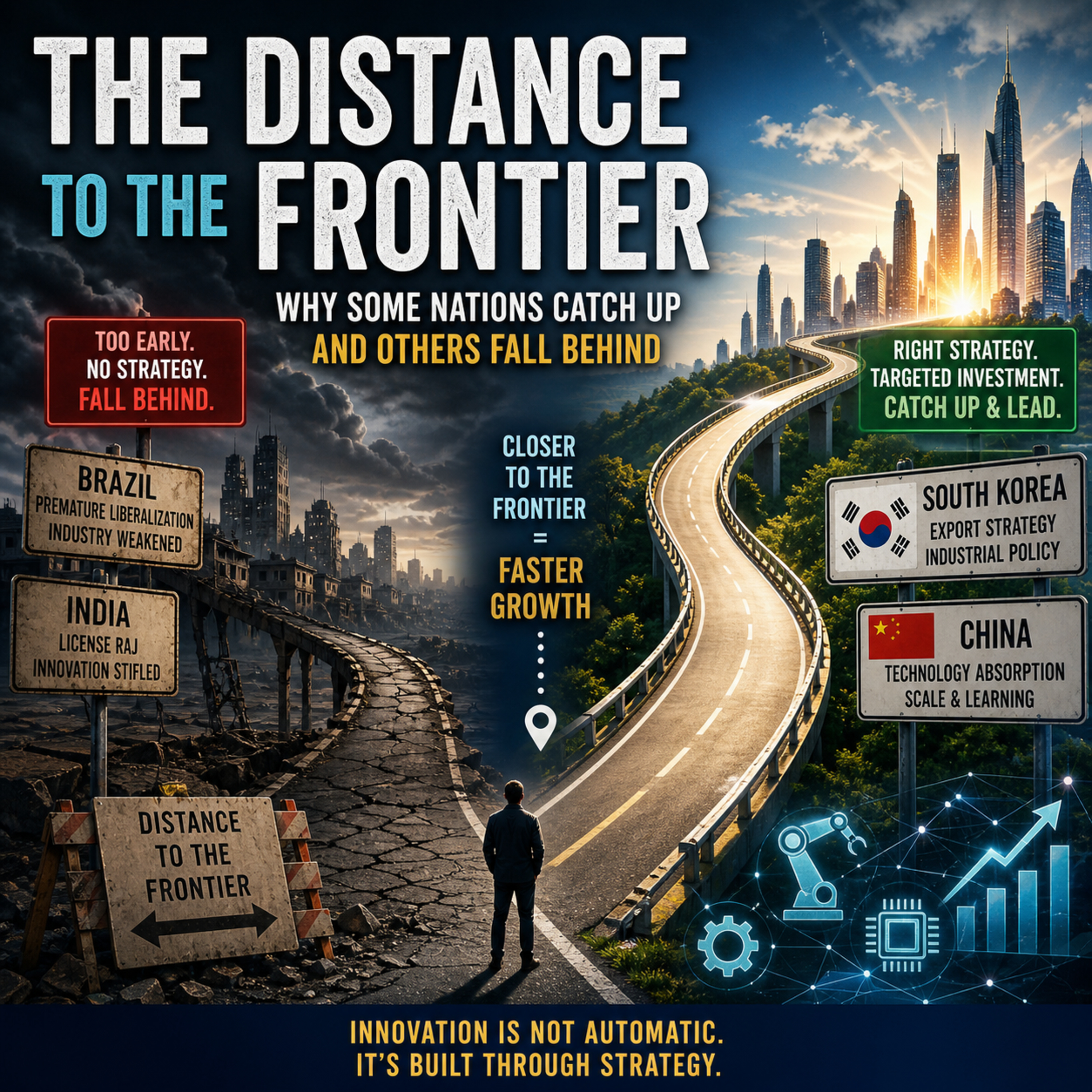 The Distance to the Frontier: Why Some Nations Catch Up and Others Fall Behind episode artwork