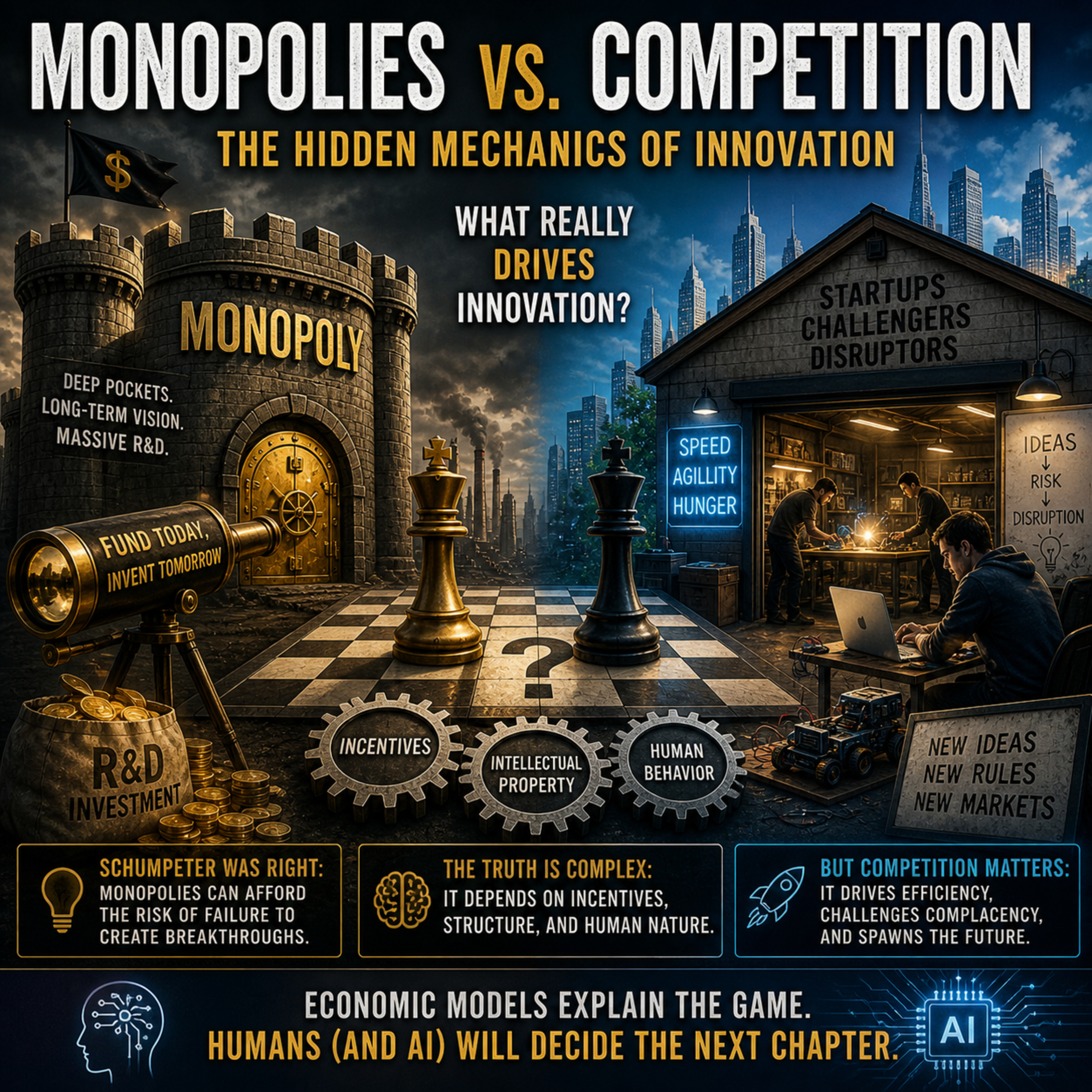 Monopolies, Competition, and the Hidden Mechanics of Innovation episode artwork