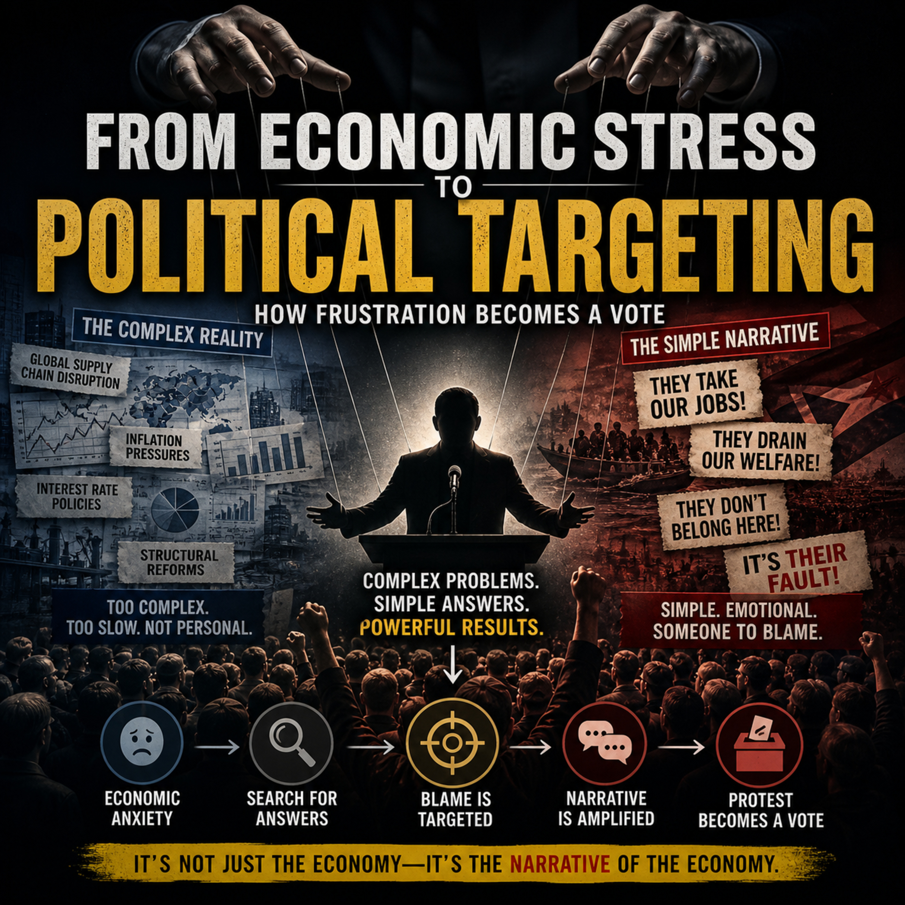 Why Economic Anxiety Fuels Radical Politics in a Complex World episode artwork
