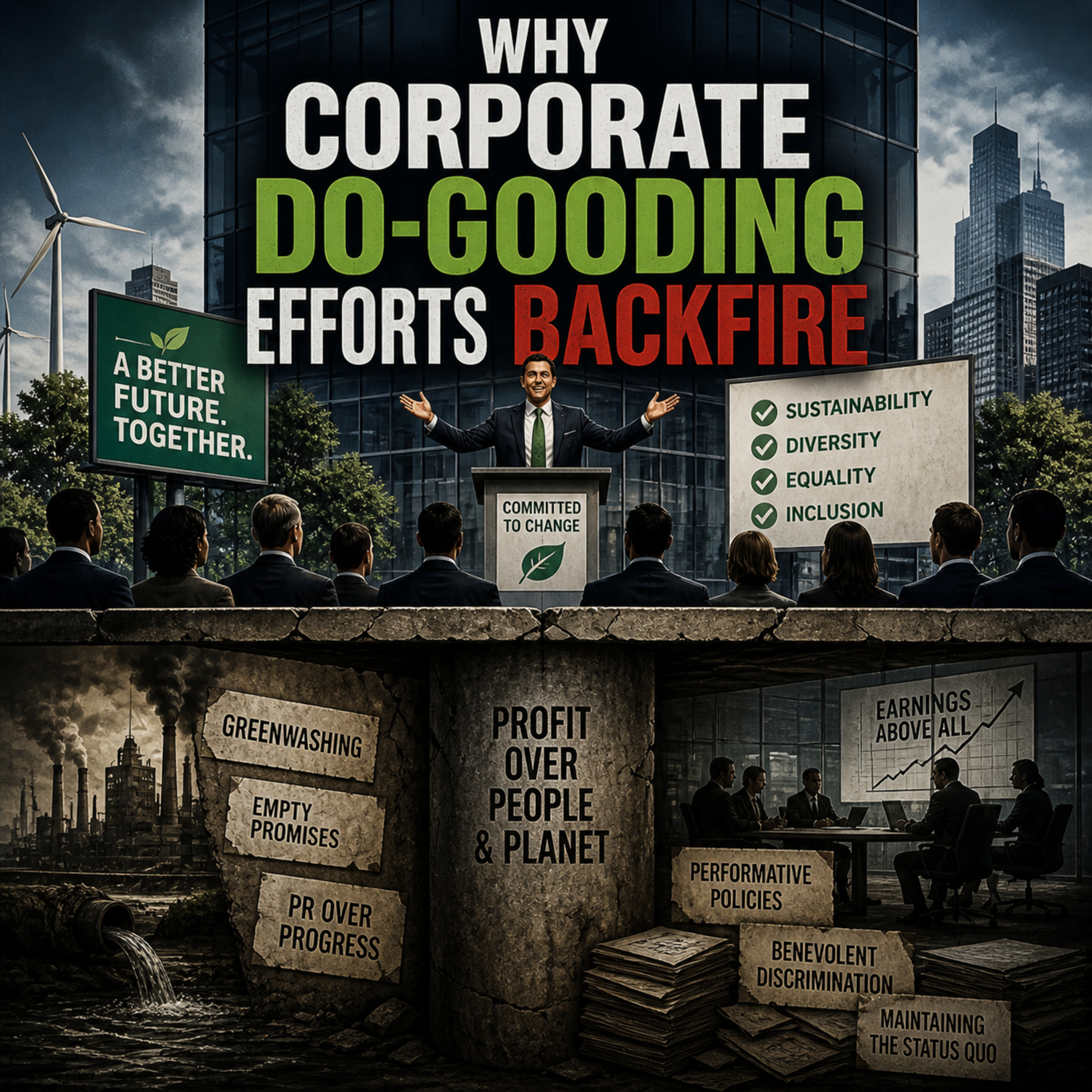 The Illusion of Corporate Responsibility episode artwork