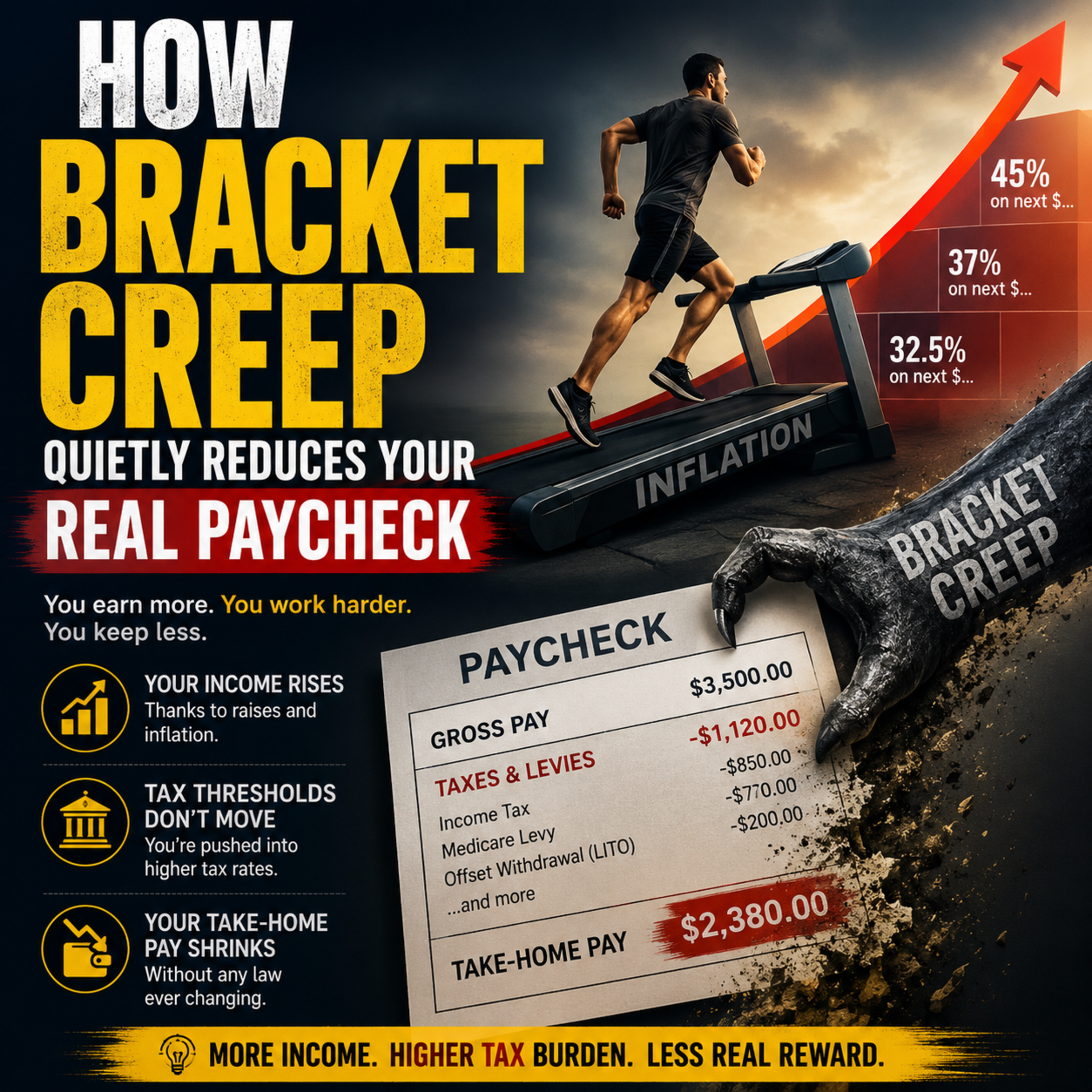 How Bracket Creep Quietly Reduces Your Real Paycheck episode artwork