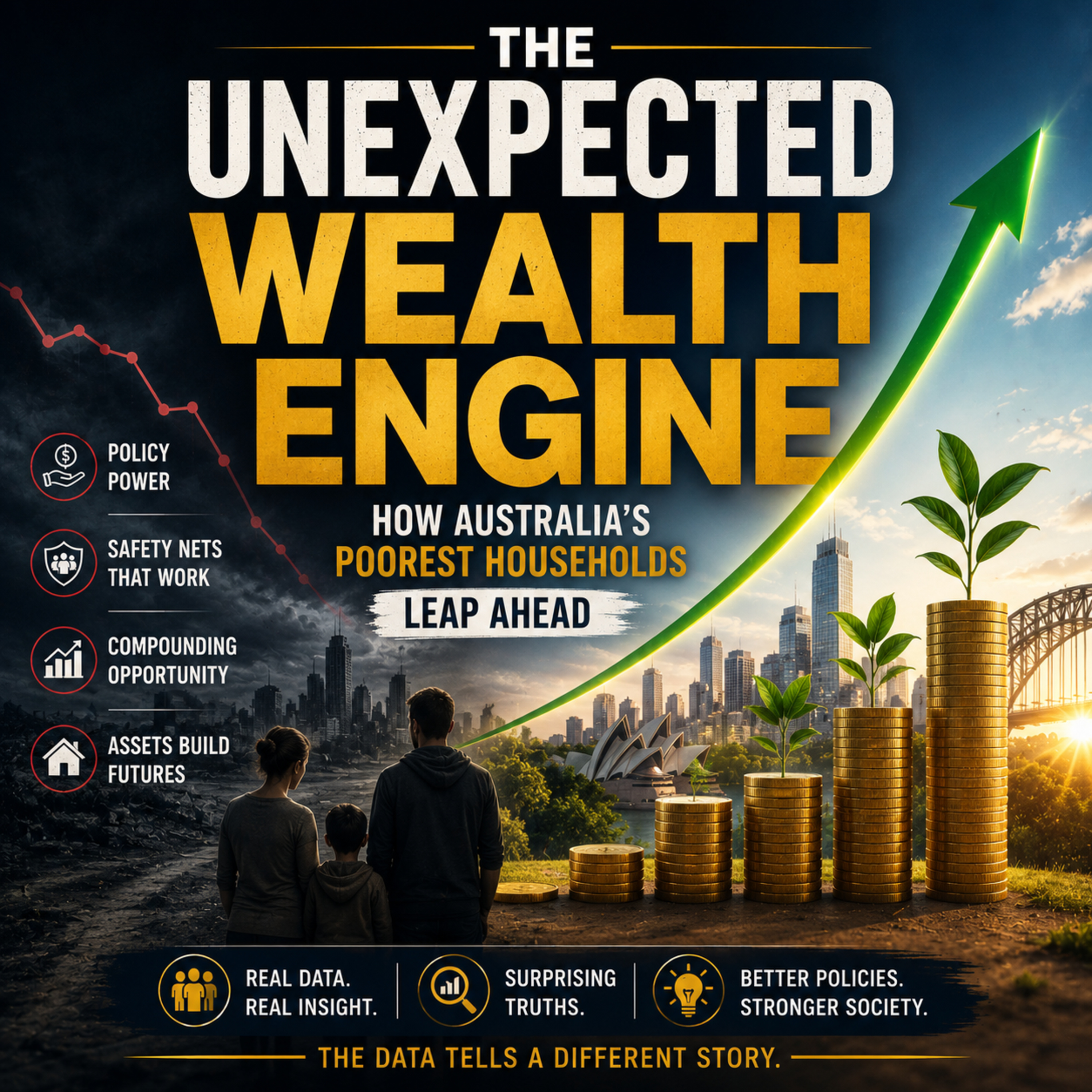 The Unexpected Wealth Engine: How Australia’s Poorest Households Leap Ahead episode artwork