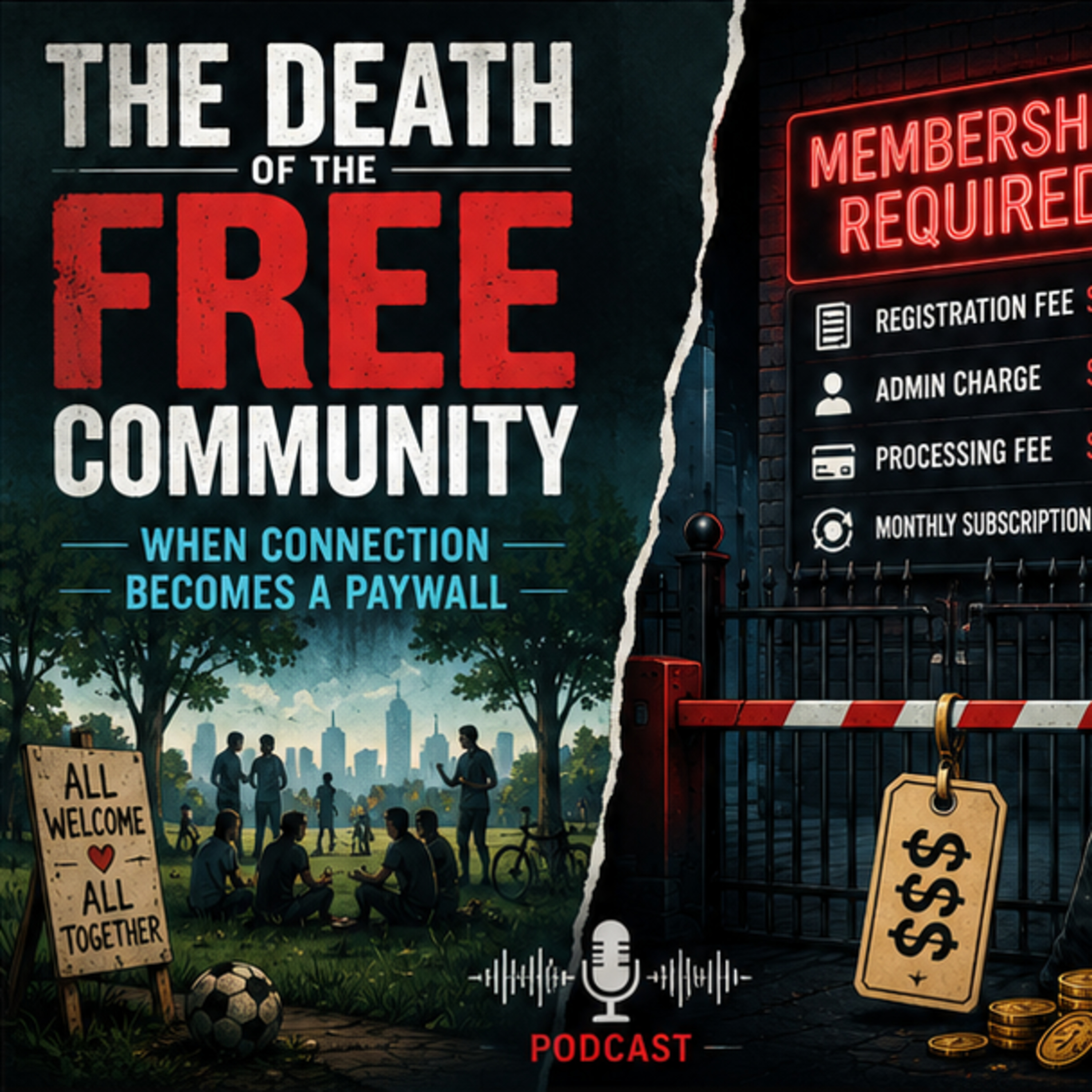 The Death of Free Community: Why Human Connection Now Has a Paywall episode artwork