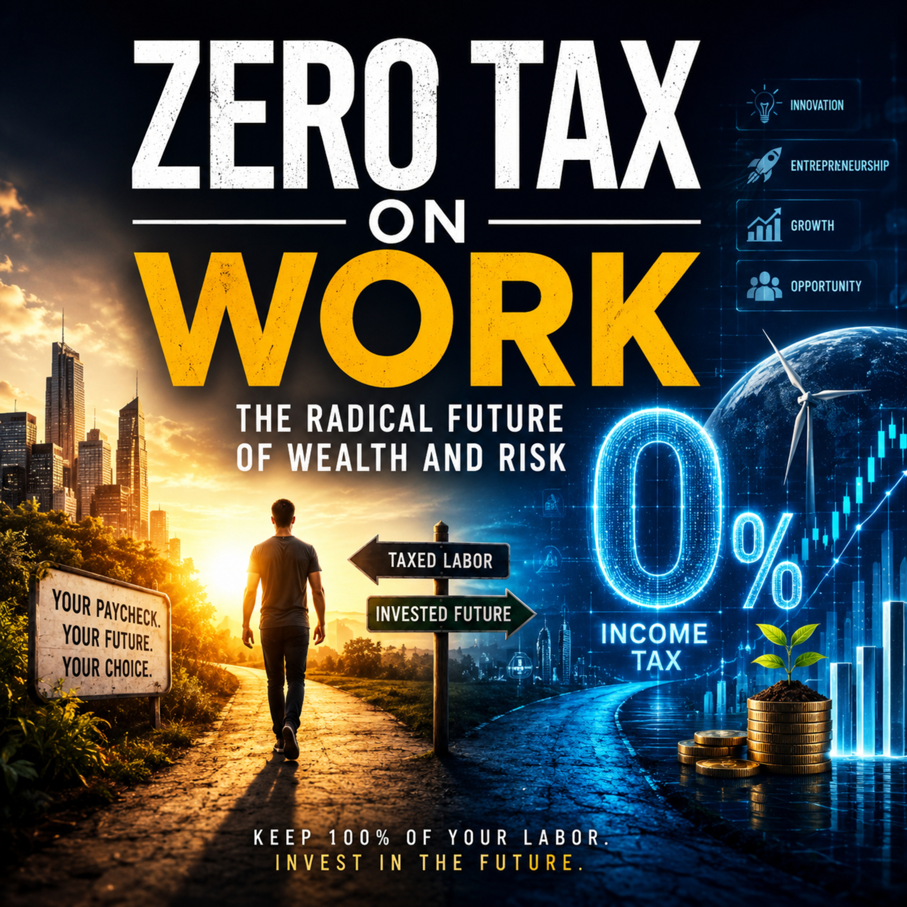 Zero Tax on Work: The Radical Future of Wealth and Risk episode artwork