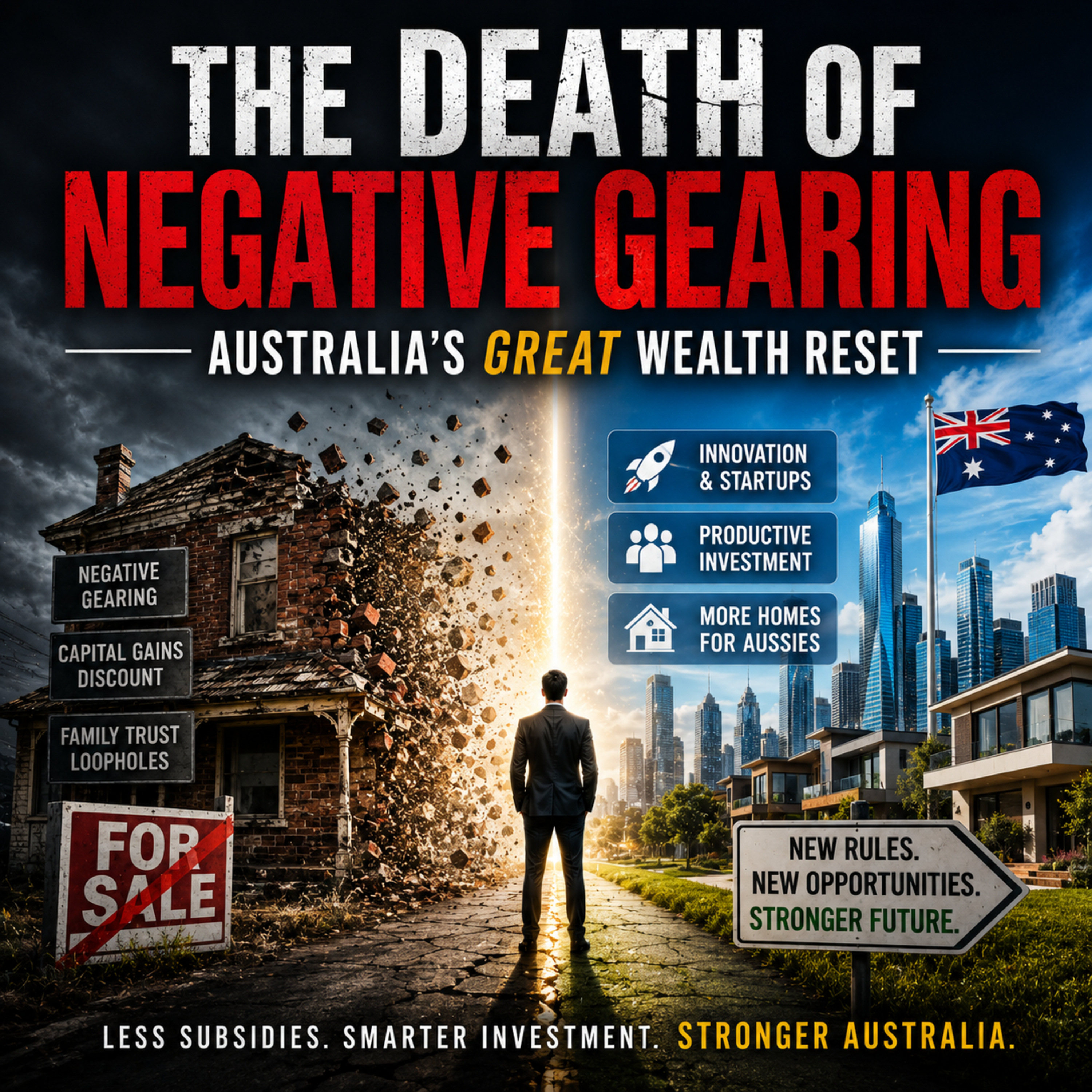 The Death of Negative Gearing: Australia’s Great Wealth Reset episode artwork