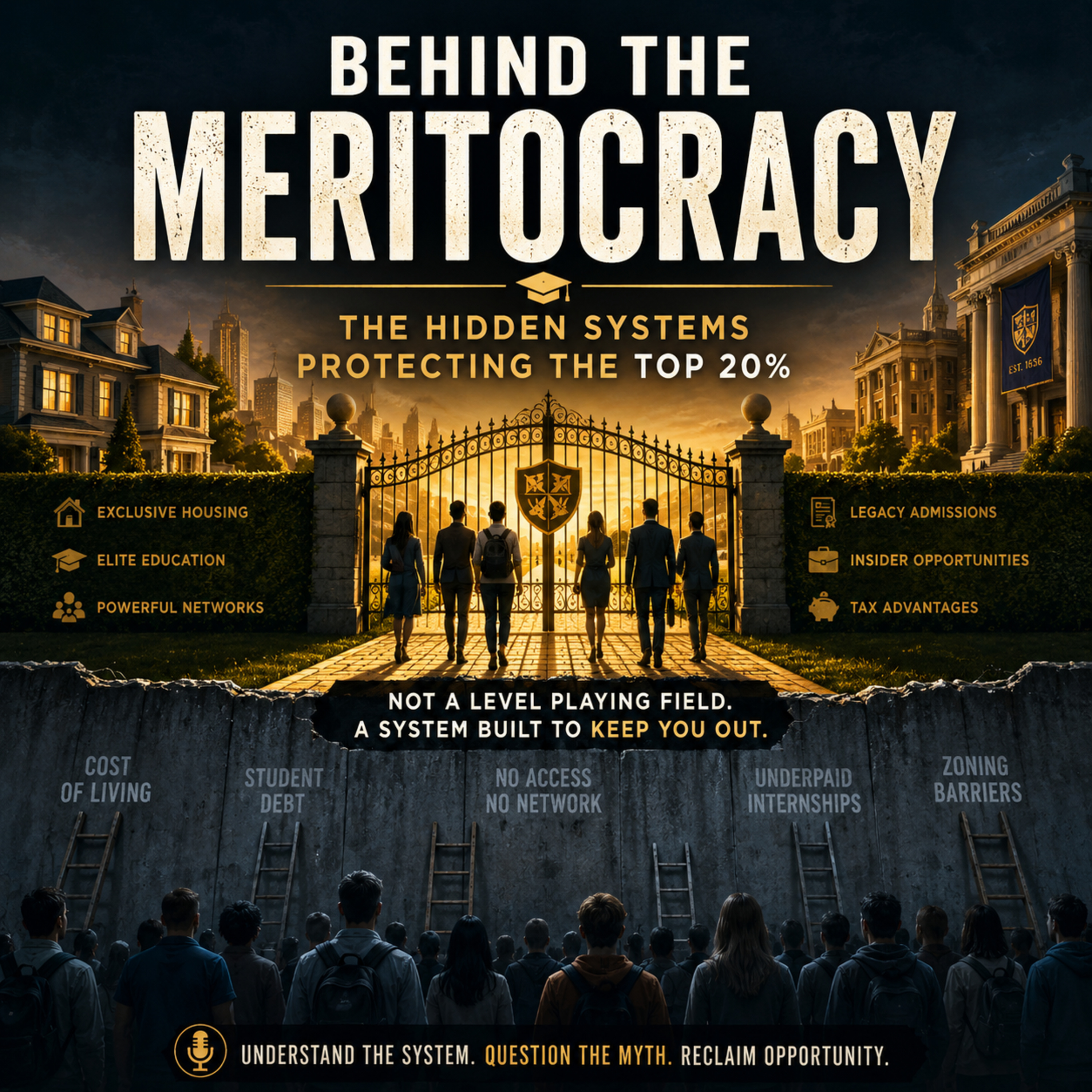 Behind the Meritocracy: The Hidden Systems Protecting the Top 20% episode artwork