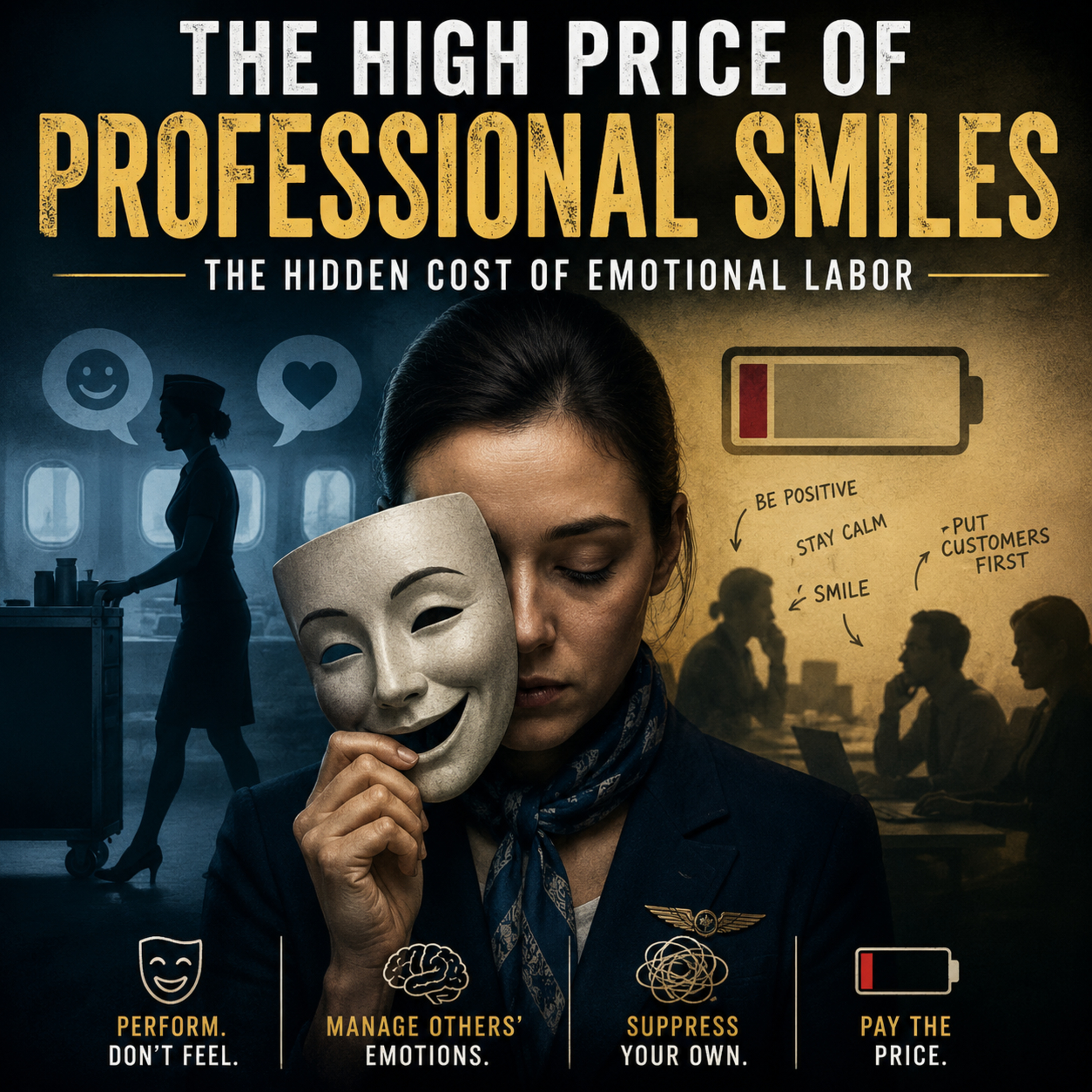 The High Price of Professional Smiles: The Hidden Cost of Emotional Labor episode artwork
