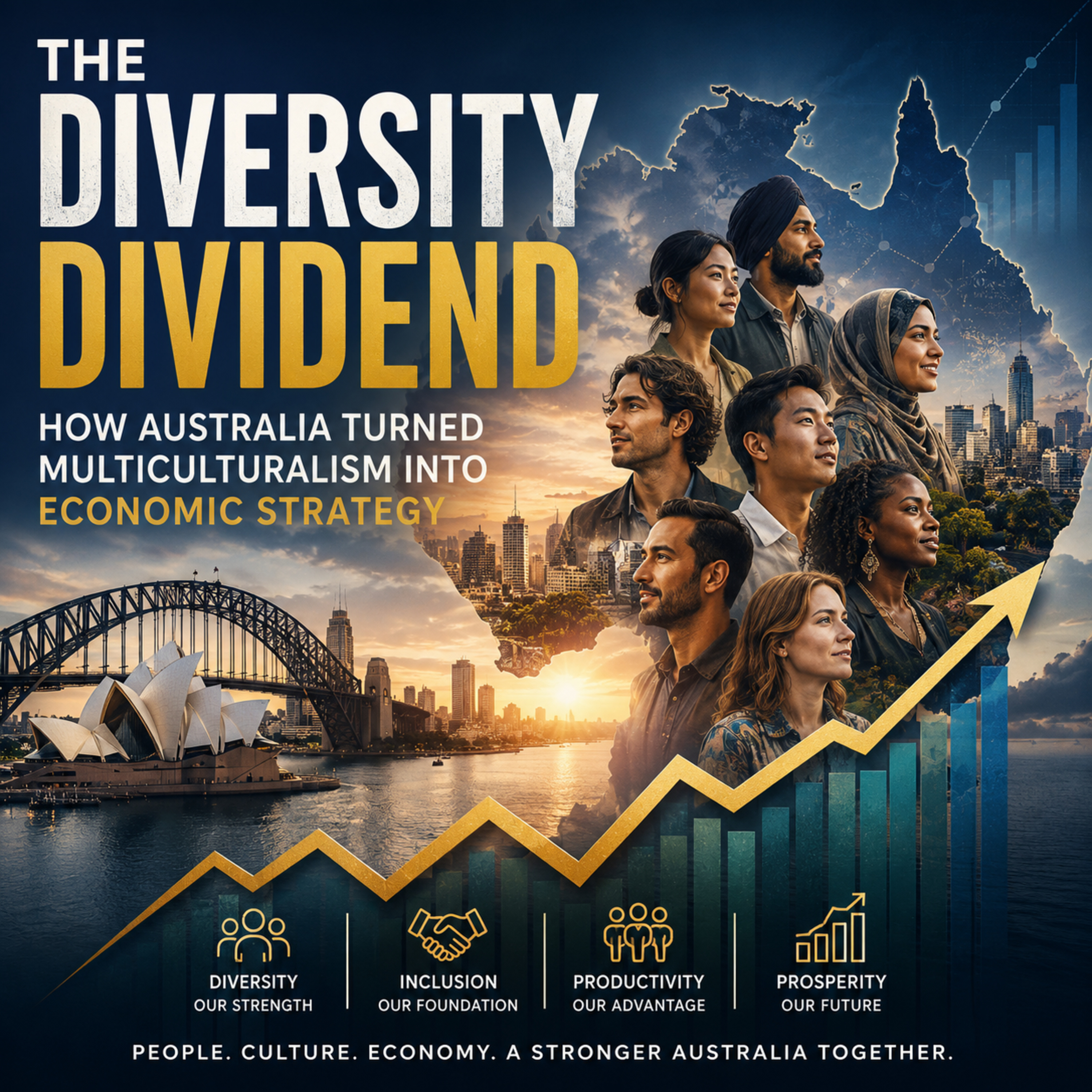 The Diversity Dividend: How Australia Turned Multiculturalism Into Economic Strategy with "Diversity is Our Strength" episode artwork