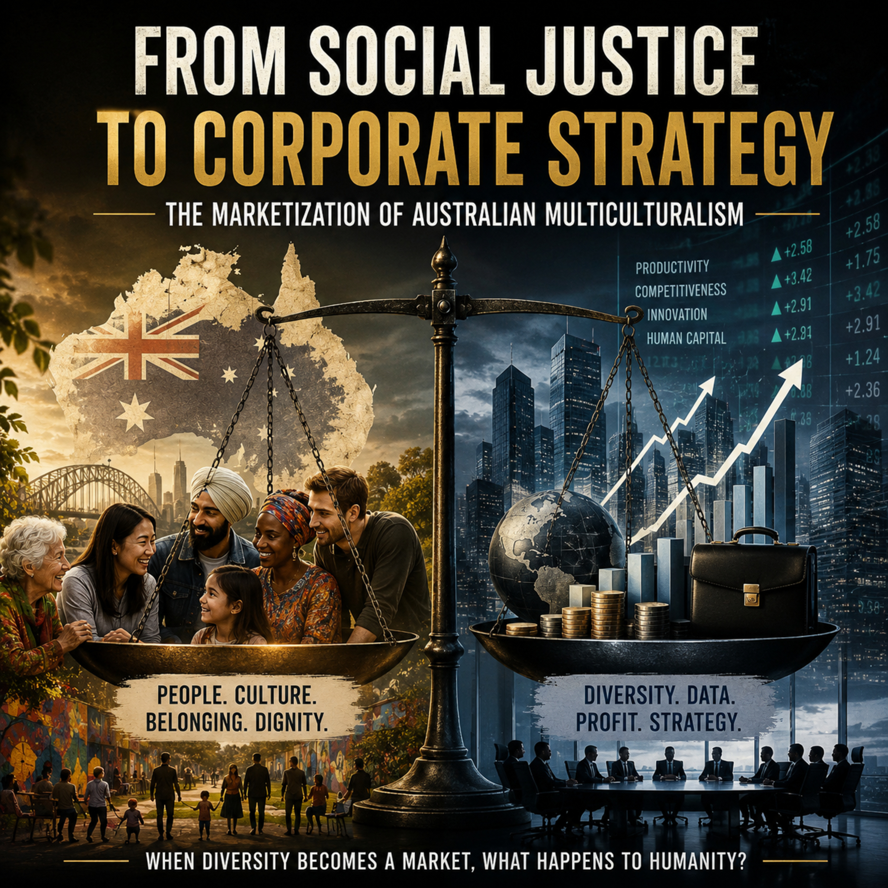 Diversity is our Strength. From Social Justice to Corporate Strategy: The Marketization of Australian Multiculturalism episode artwork