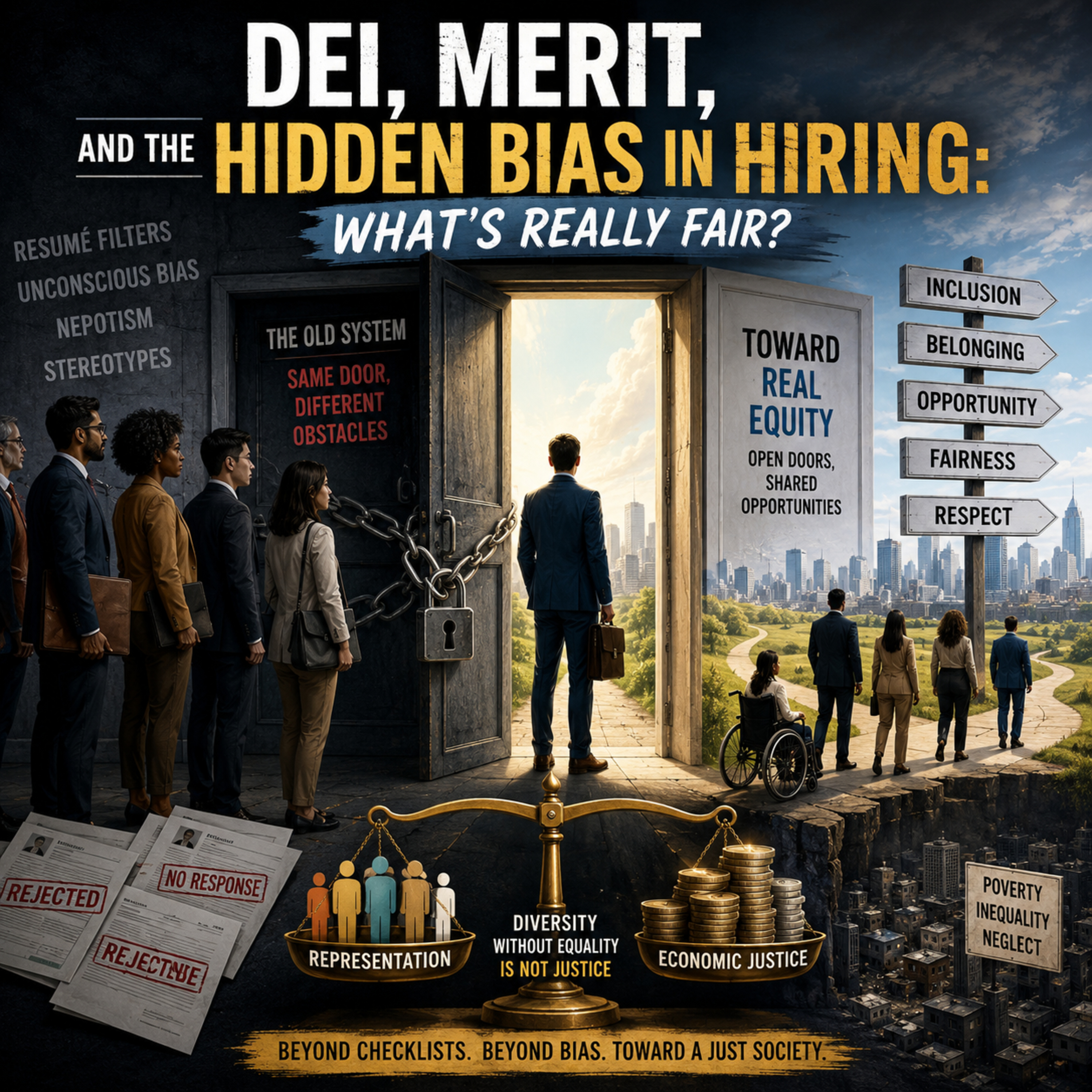 DEI, Merit, and the Hidden Bias in Hiring: What’s Really Fair? episode artwork
