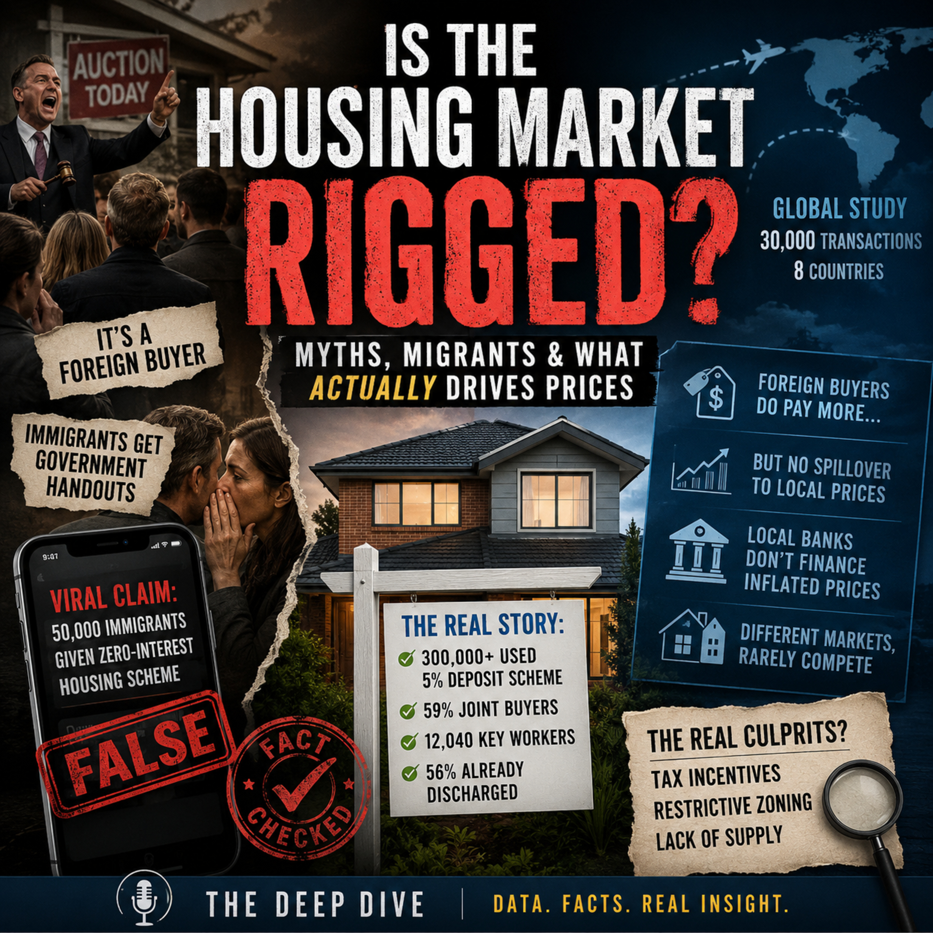 Is the Housing Market Rigged? Myths, Migrants & What Actually Drives Prices episode artwork
