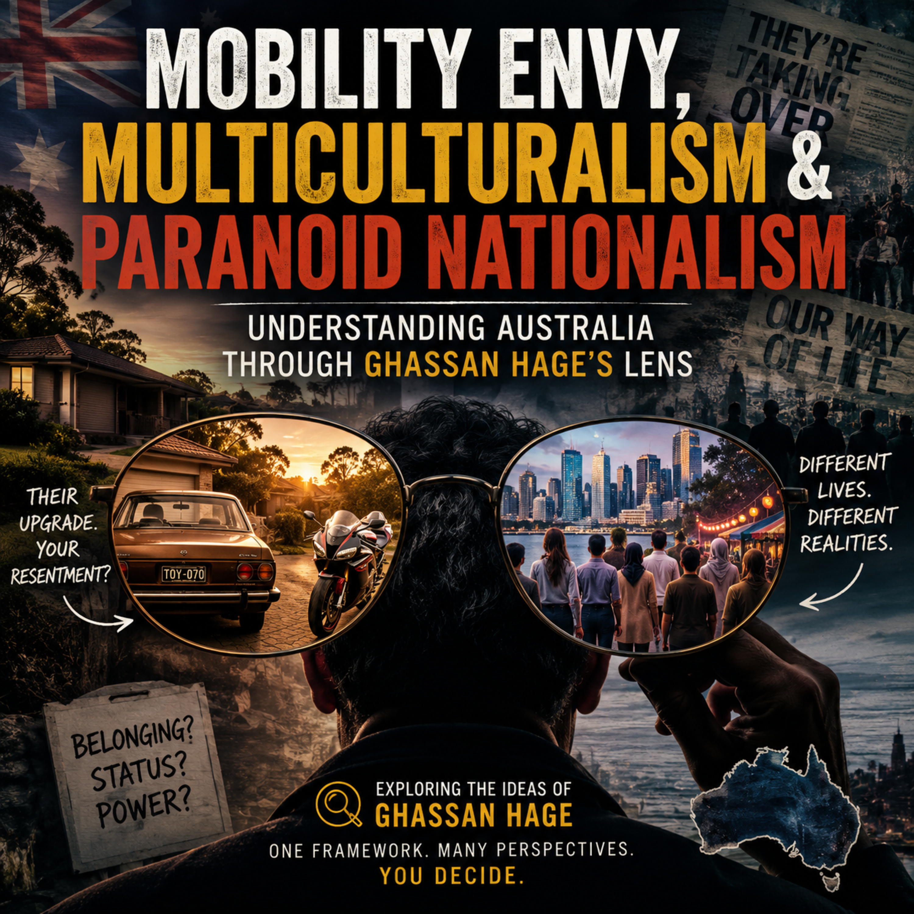 Mobility Envy, Multiculturalism & Paranoid Nationalism: Understanding Australia Through Ghassan Hage's Lens episode artwork