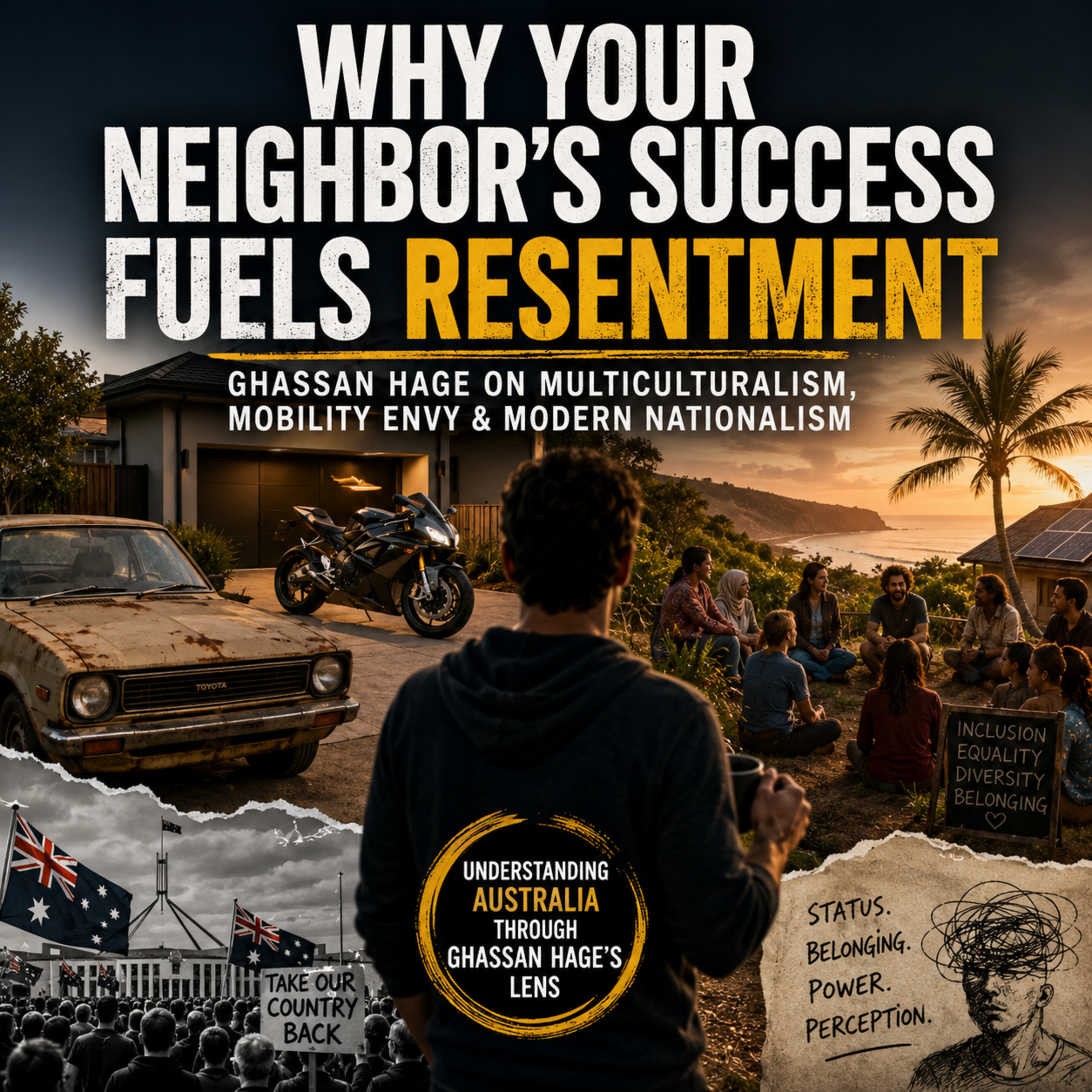 Why Your Neighbor's Success Fuels Resentment: Ghassan Hage on Multiculturalism, Mobility Envy & Modern Nationalism episode artwork