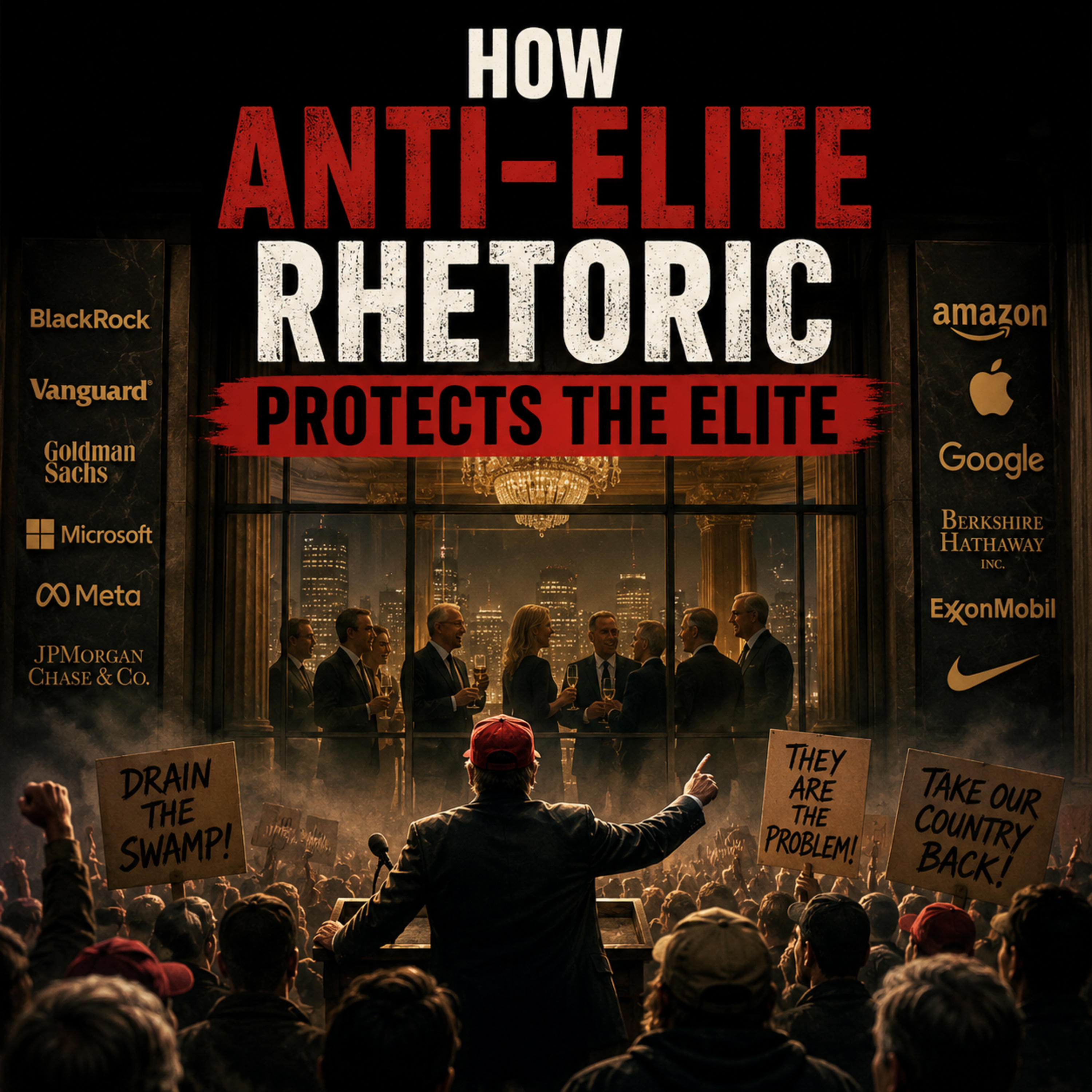 How Anti-Elite Rhetoric Protects the Elite episode artwork