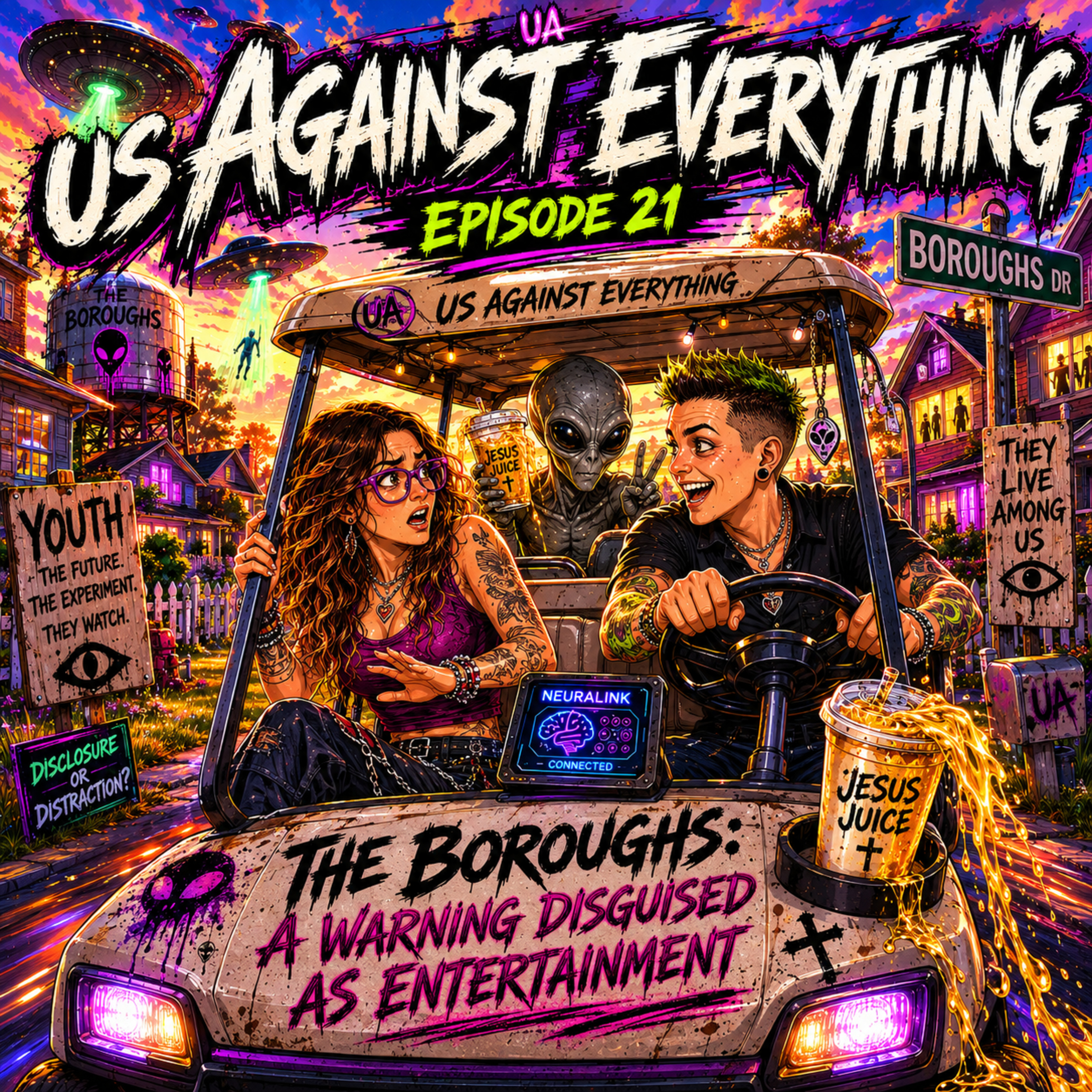 Episode 21 | The Burrows: A Warning Disguised as Entertainment | Us Against Everything episode artwork