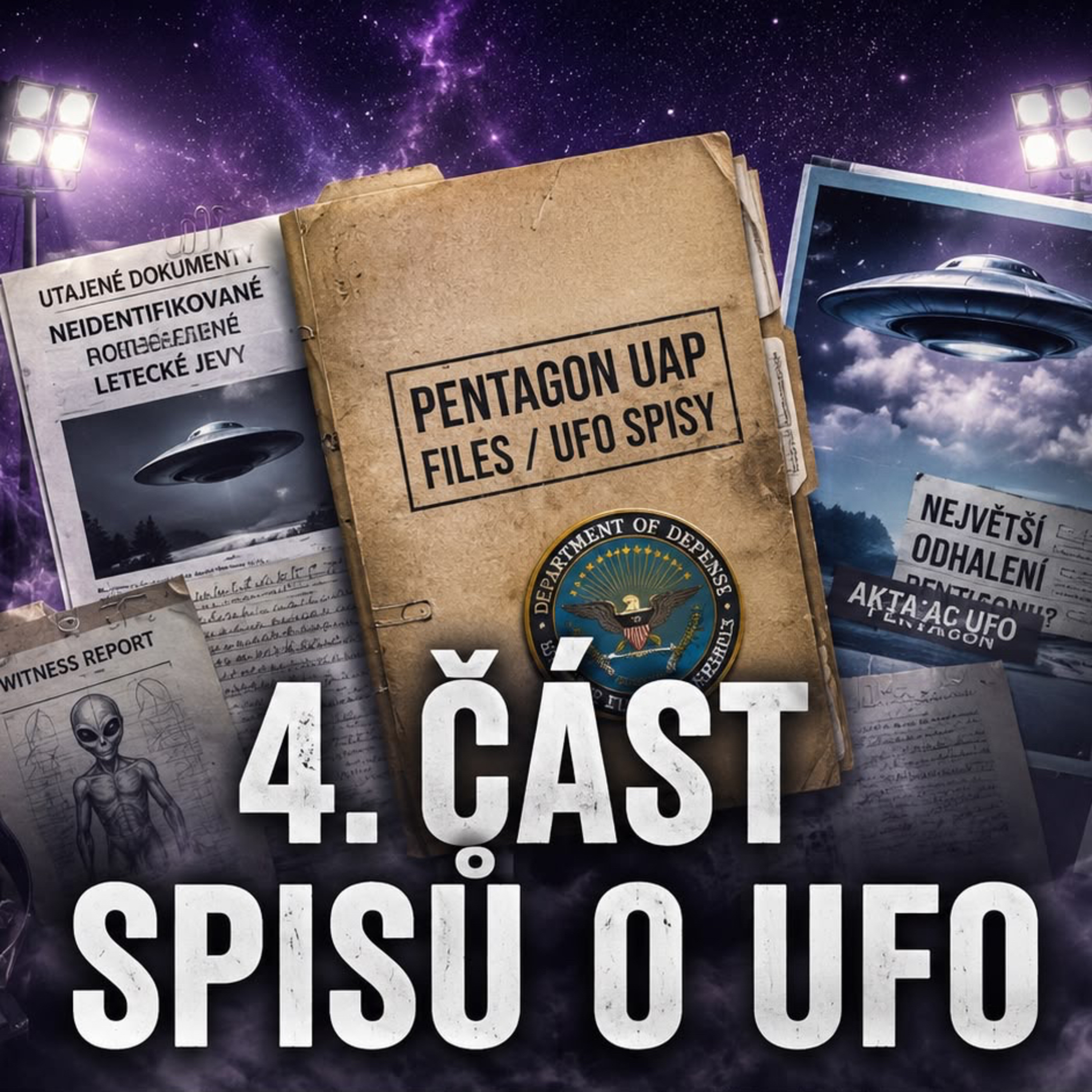 Lhali nám o UFO? Případy, kde se objevuje i Česko! | UFO SPISY #4 | #19 ConspiTherapy