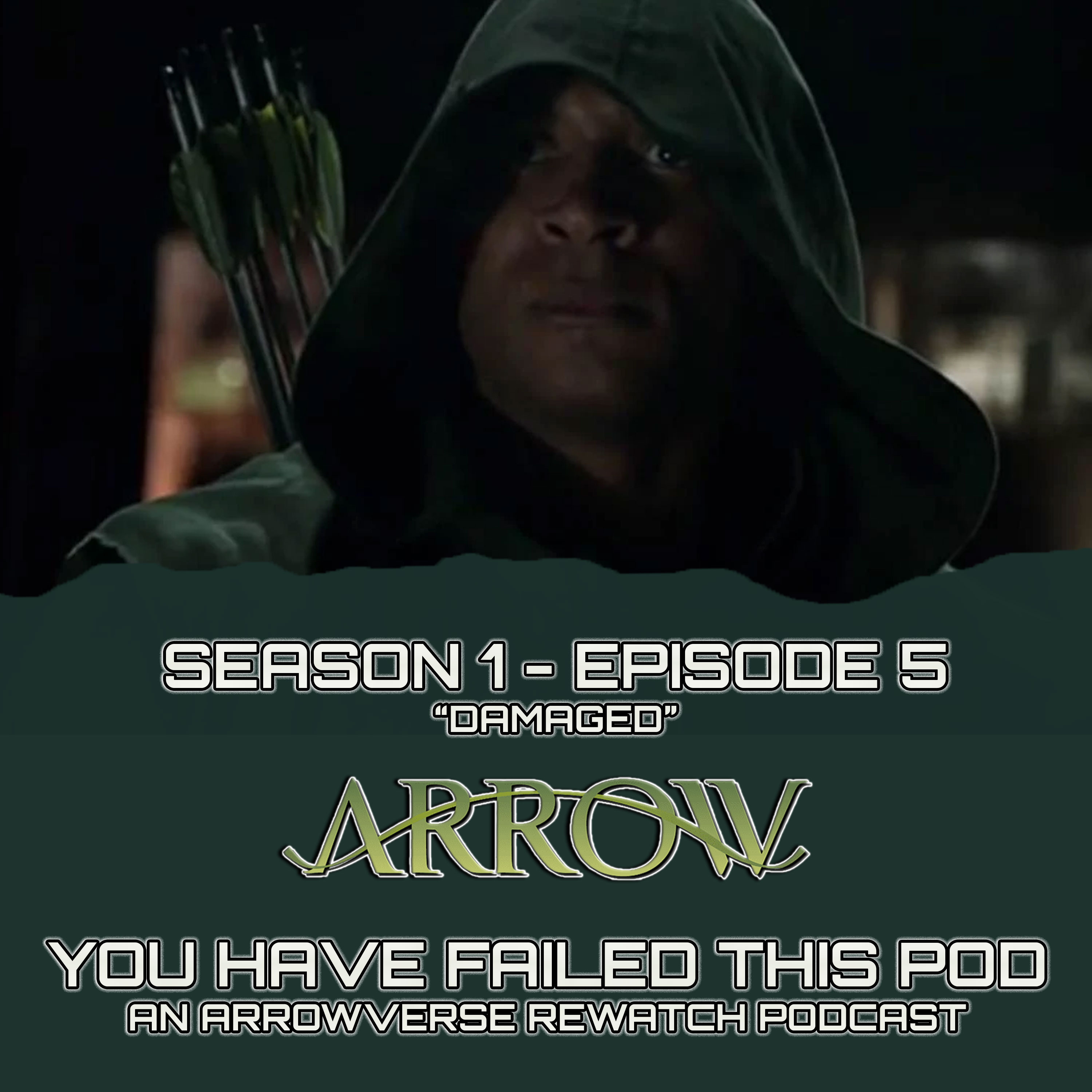 John Diggle Becomes the Green Arrow | Arrow S1E05 Review and Recap | "Damaged" episode artwork