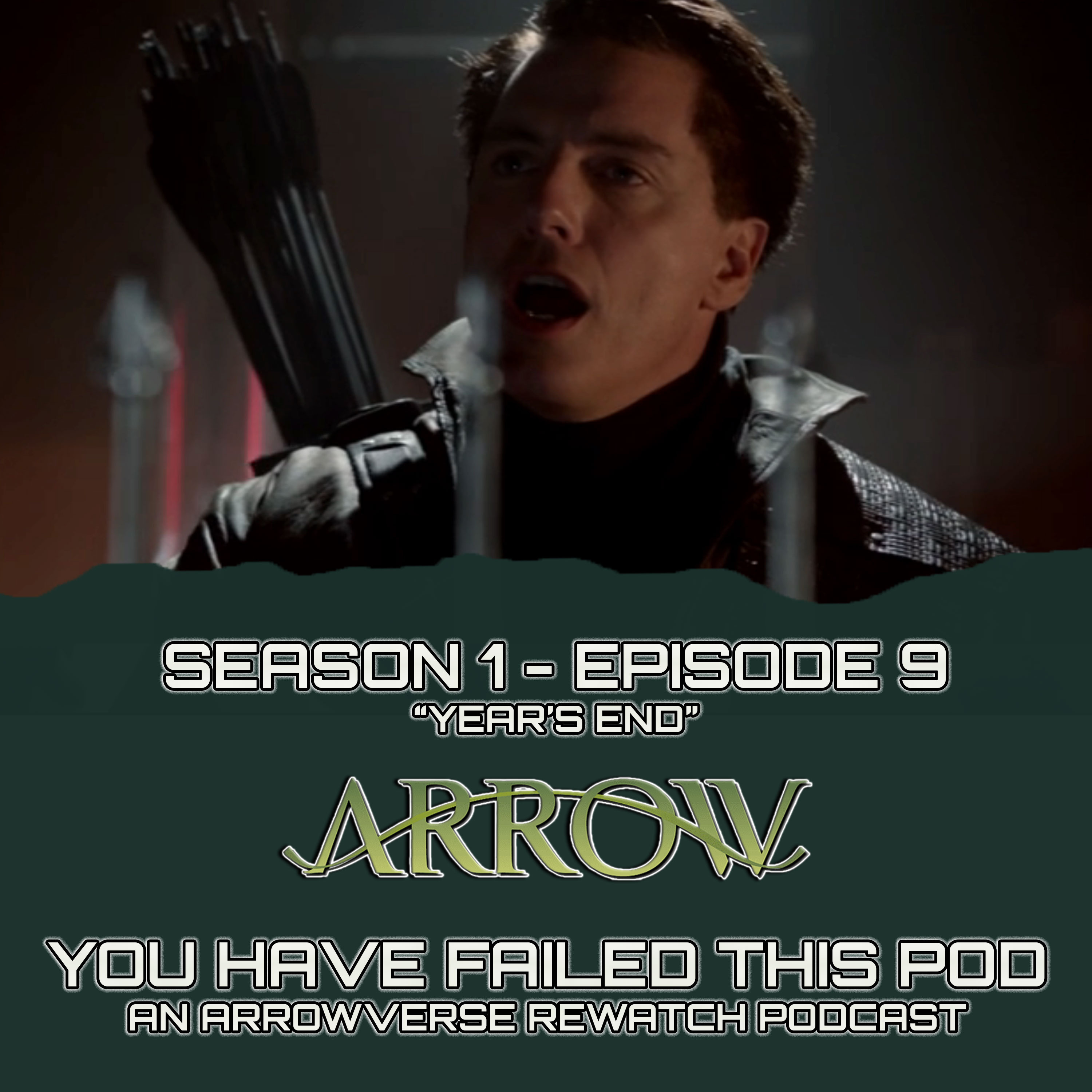The Reveal of The Dark Archer! | Arrow S1E09 Review and Recap | "Year's End" episode artwork