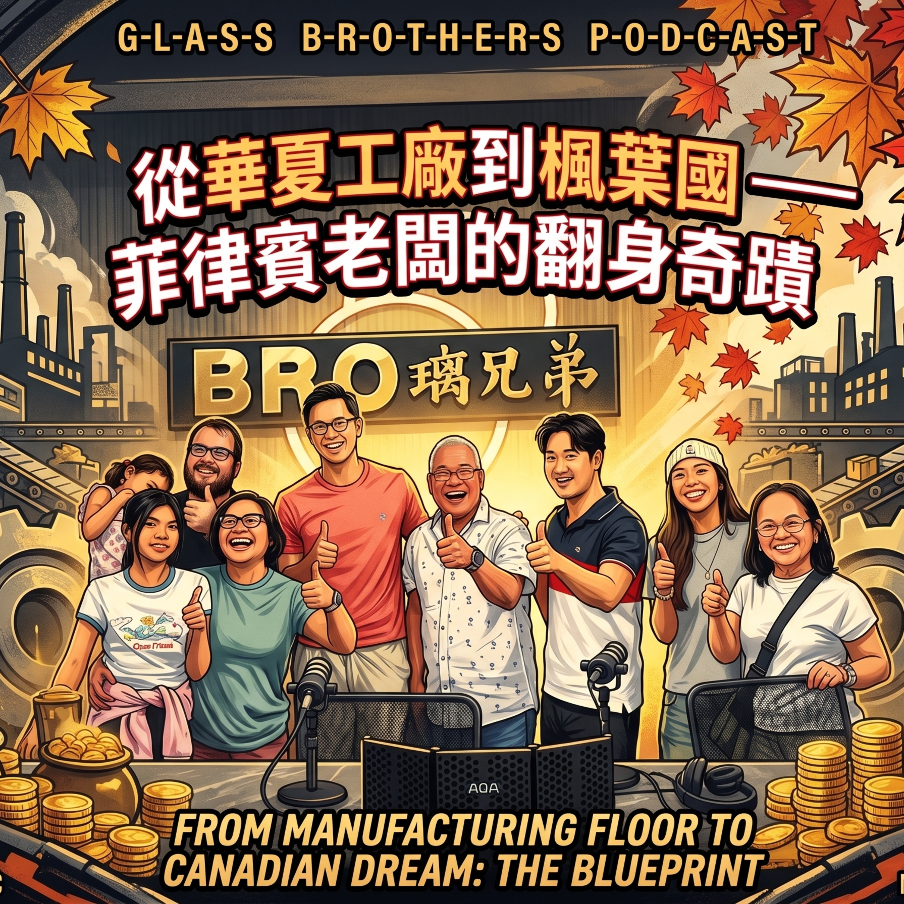 從工廠到楓葉國——菲律賓老闆的翻身奇蹟 | From Factory Floors to the Great North — A Filipino Entrepreneur’s Blueprint episode artwork