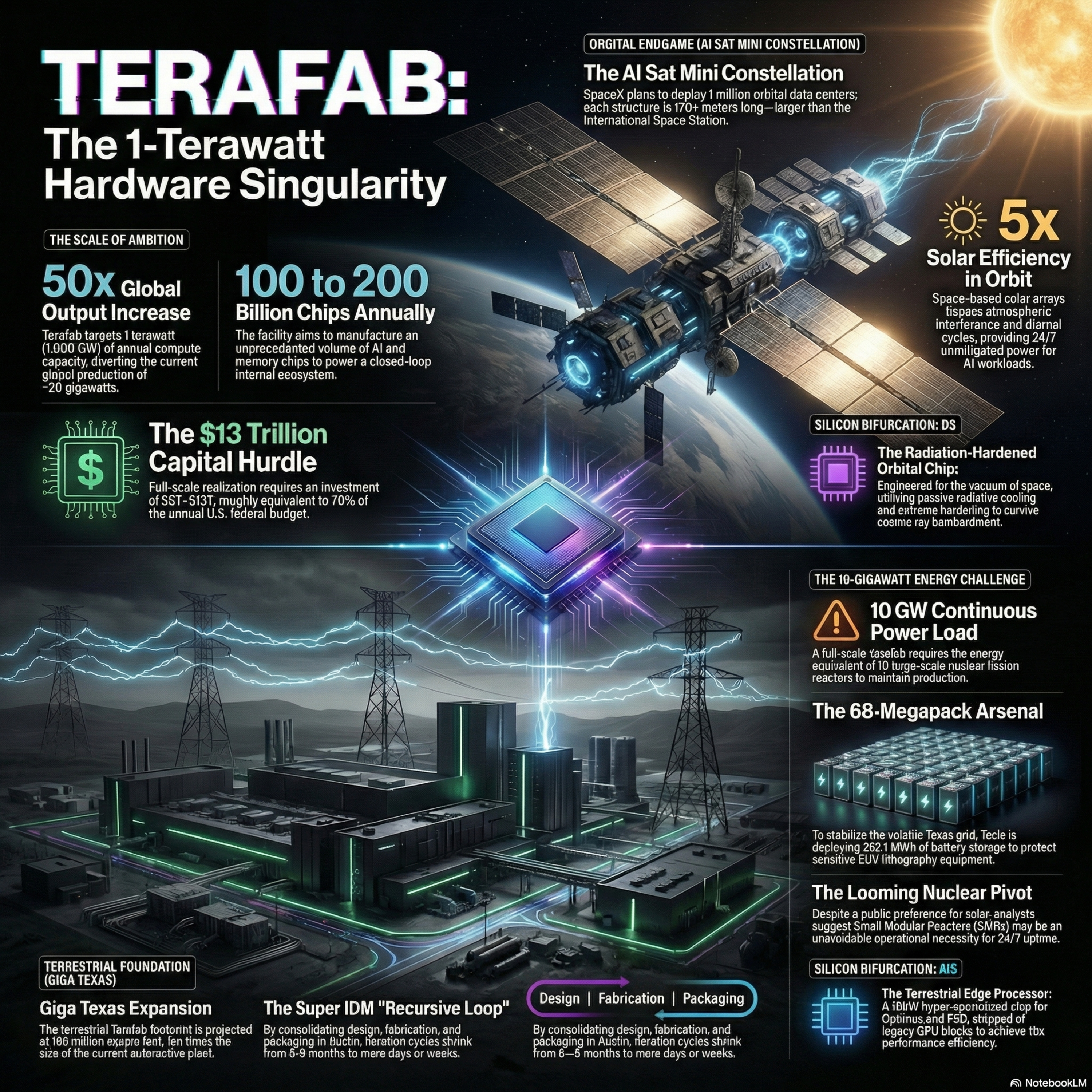 S26.E0329 - Terafab: Elon Musk’s $13 Trillion Hardware Singularity episode artwork