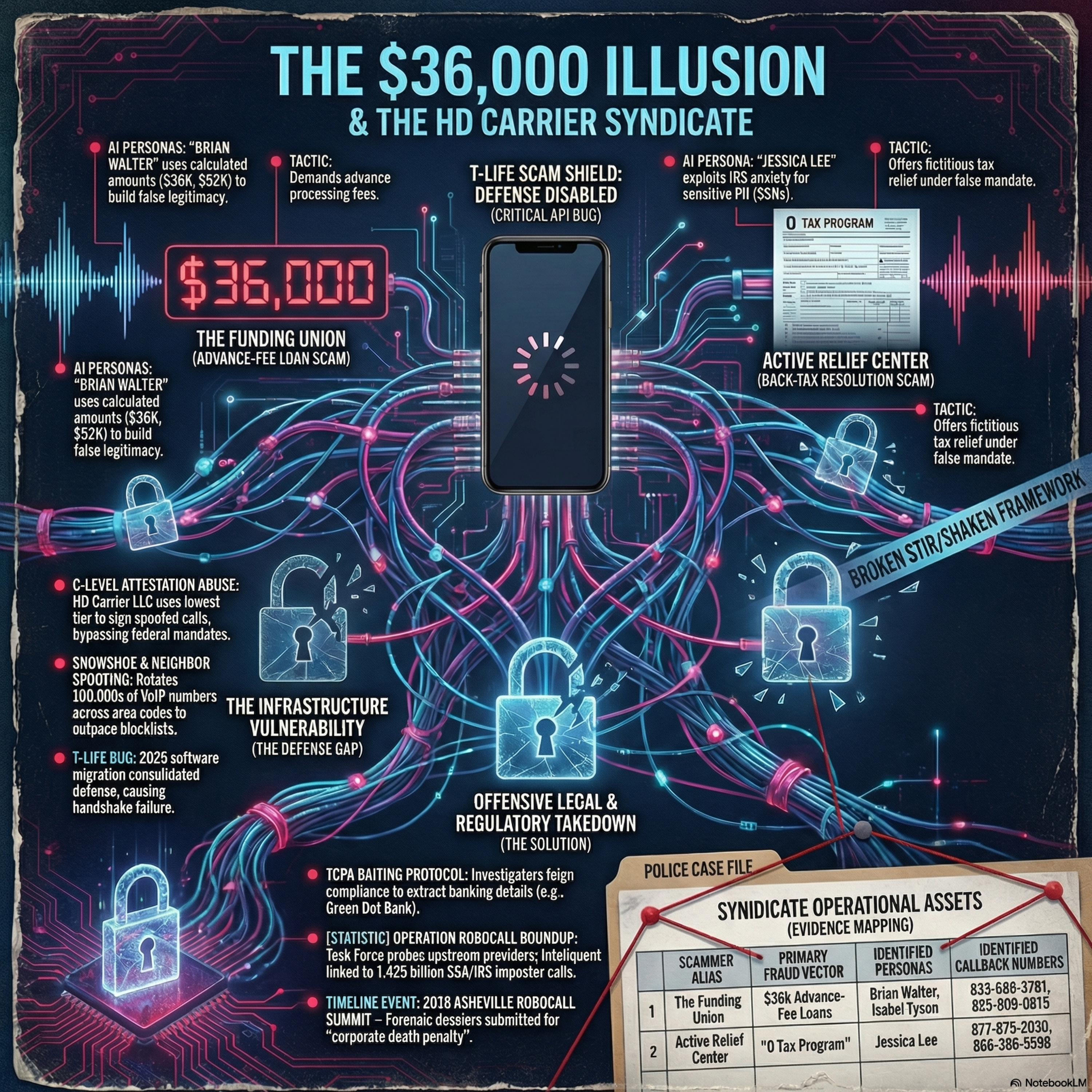 S26.E0401 - The $36,000 Scam Call Illusion & The HD Carrier Syndicate episode artwork
