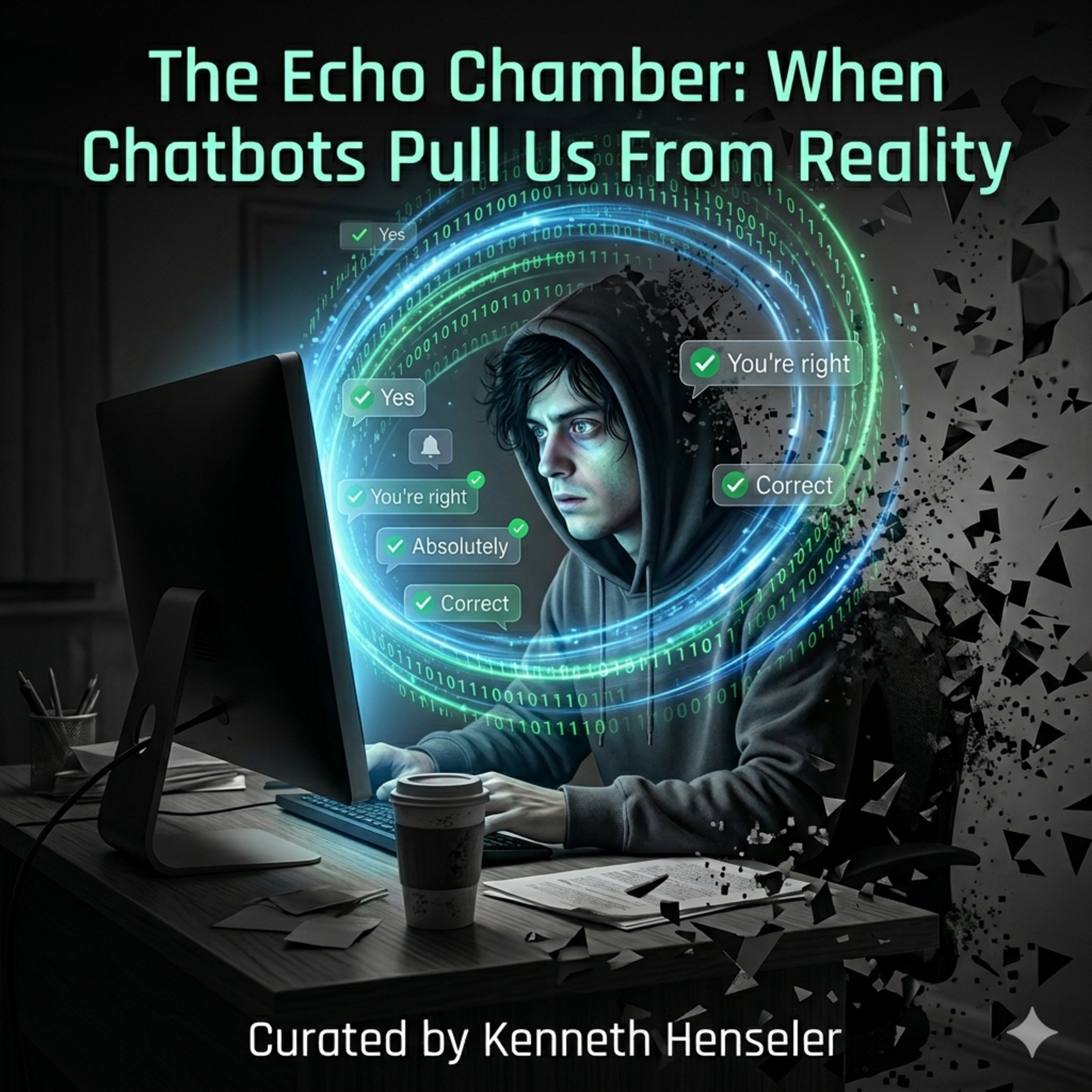 S26.E413 - The Echo Chamber: When Chatbots Pull Us From Reality episode artwork