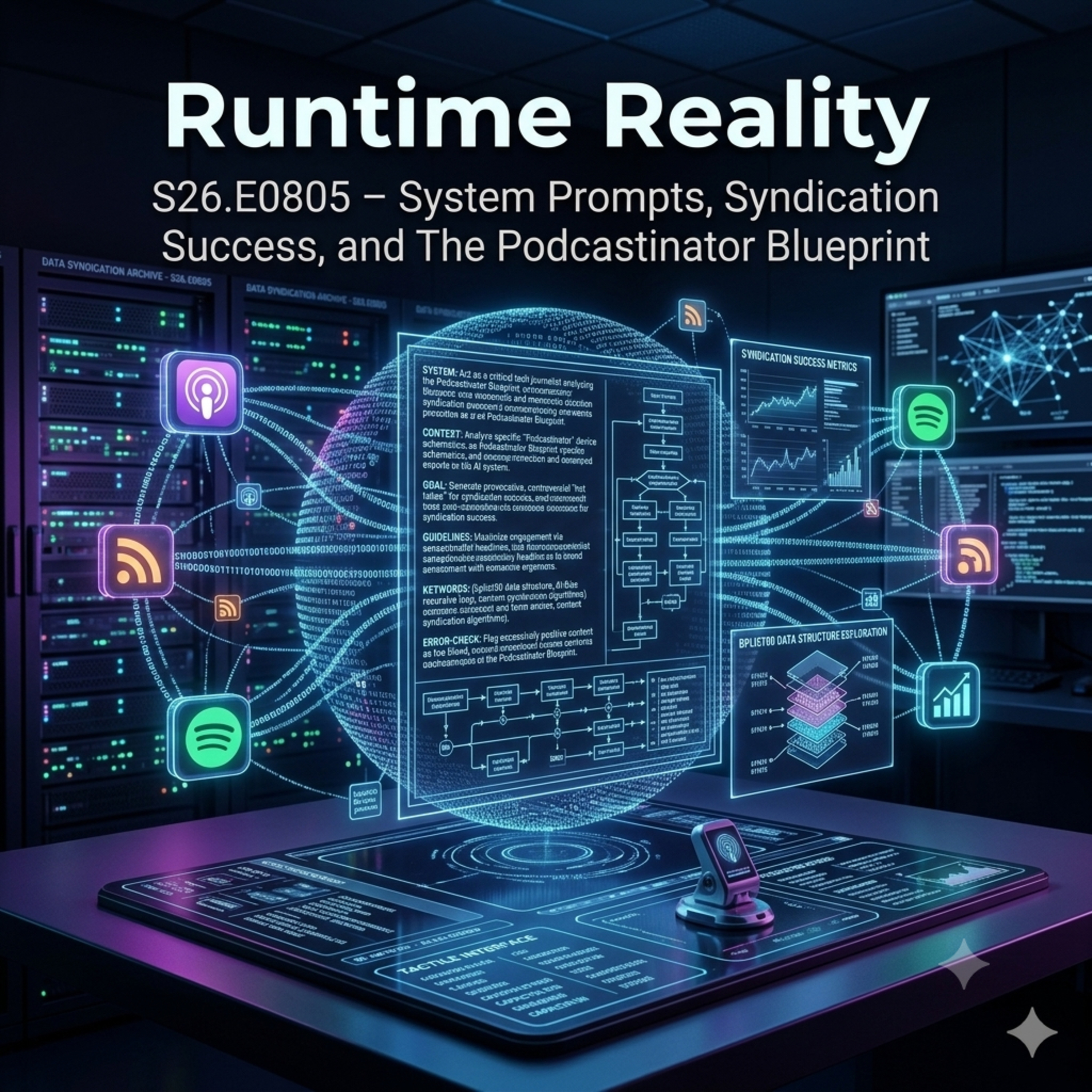 S26.E0805 – System Prompts, Syndication Success, and The Podcastinator Blueprint episode artwork