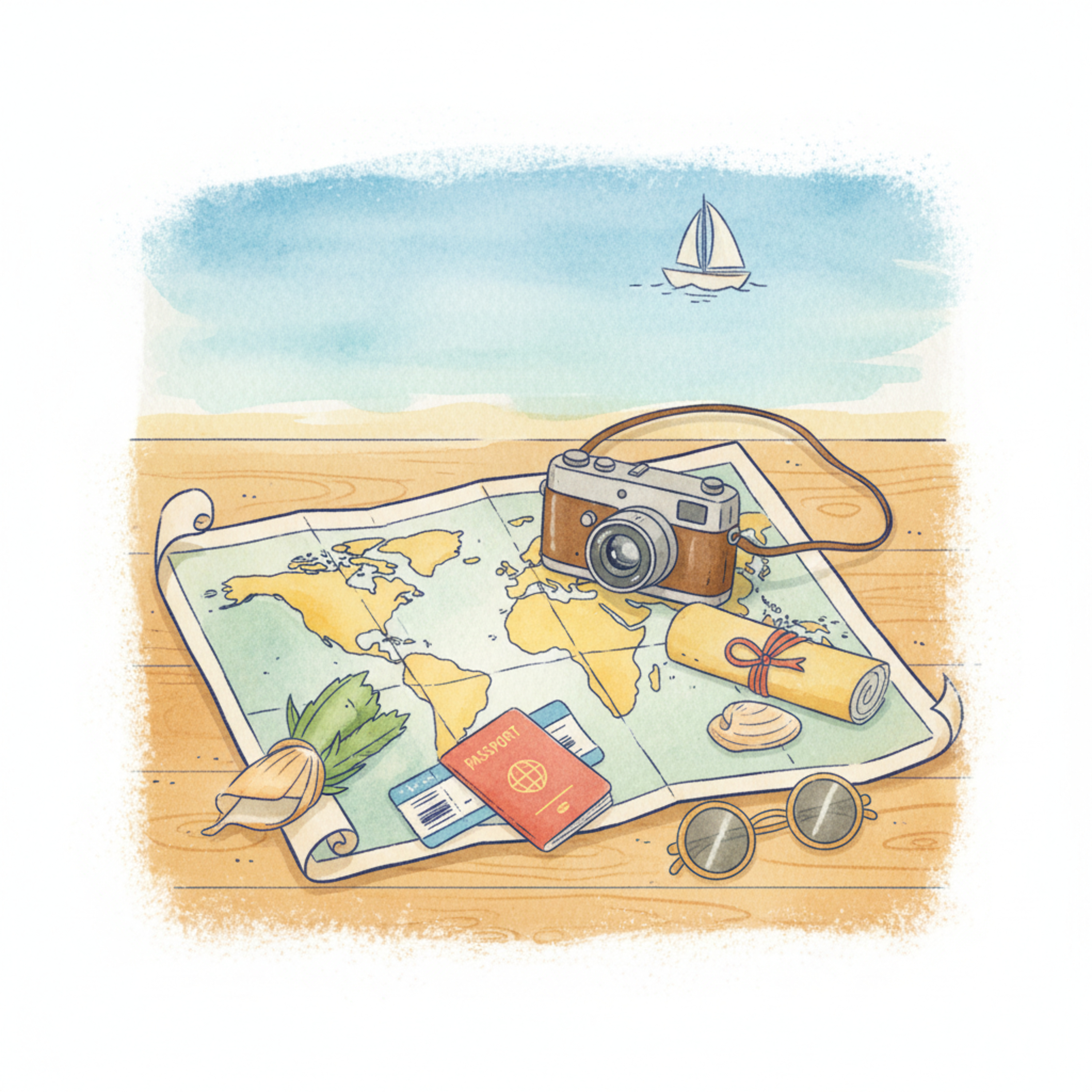 Koffer packen und los!, German Podcast episode artwork