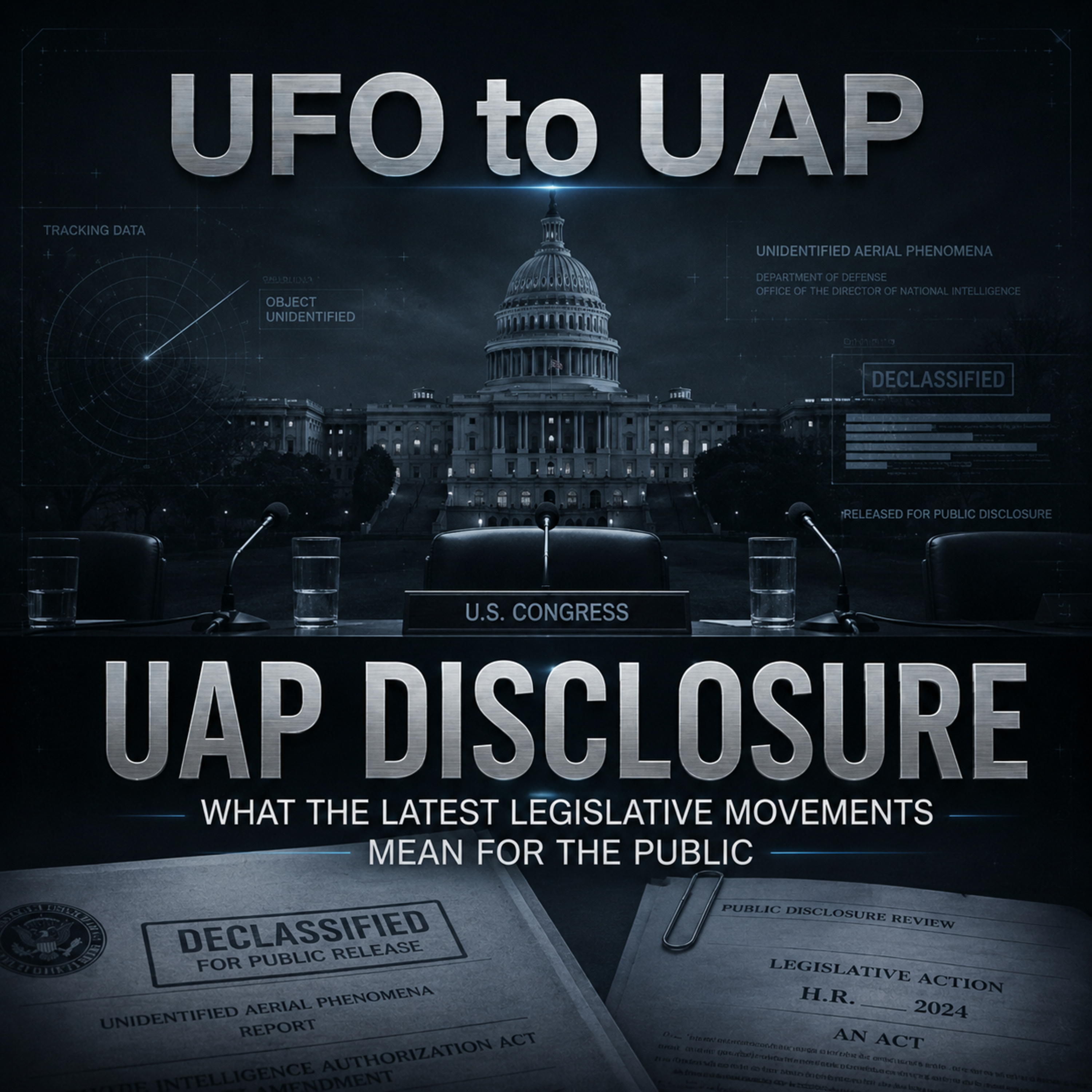 UAP Disclosure: What the Latest Legislative Movements Mean for the Public