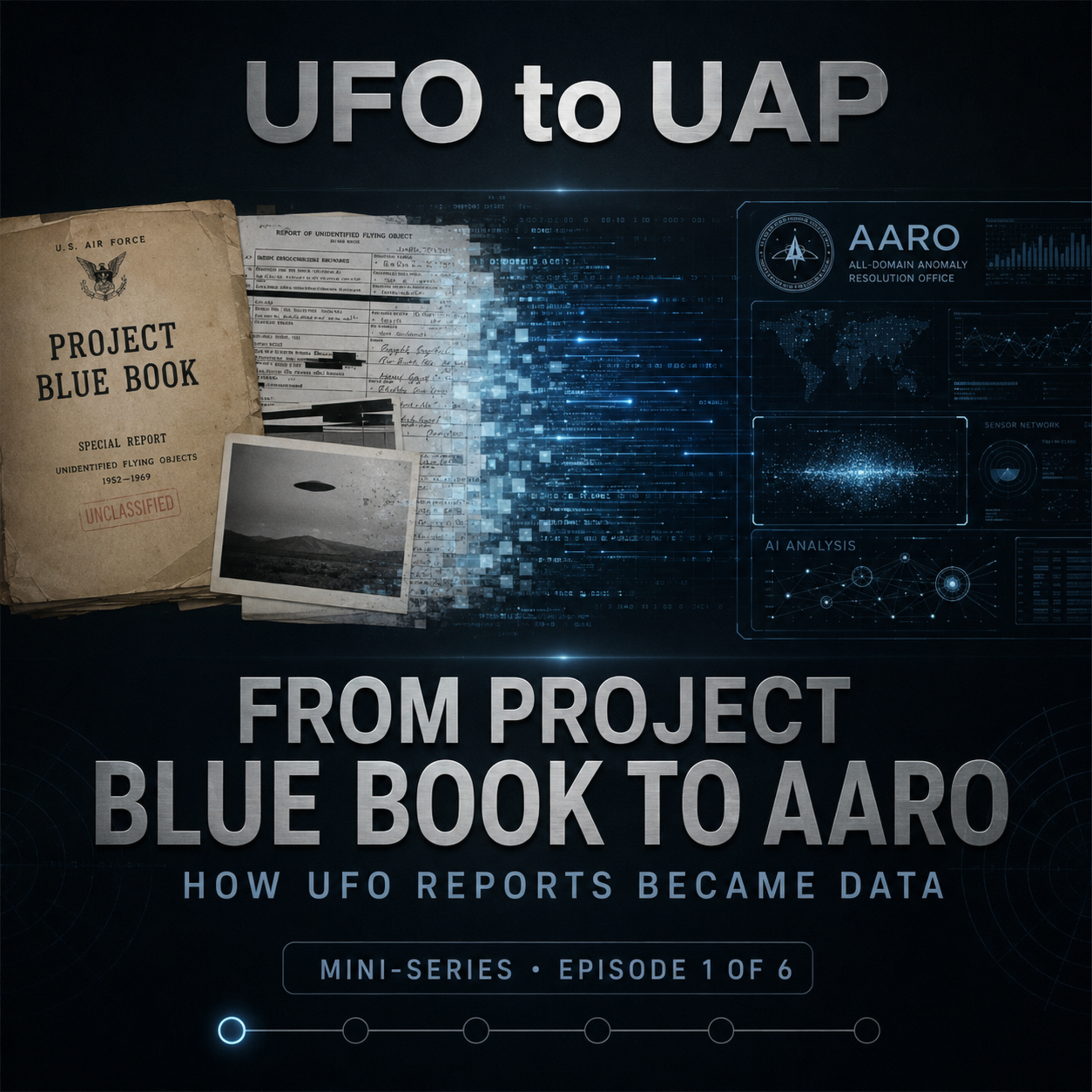 Data-Driven UFO Studies: From Project Blue Book to Modern AARO Analysis