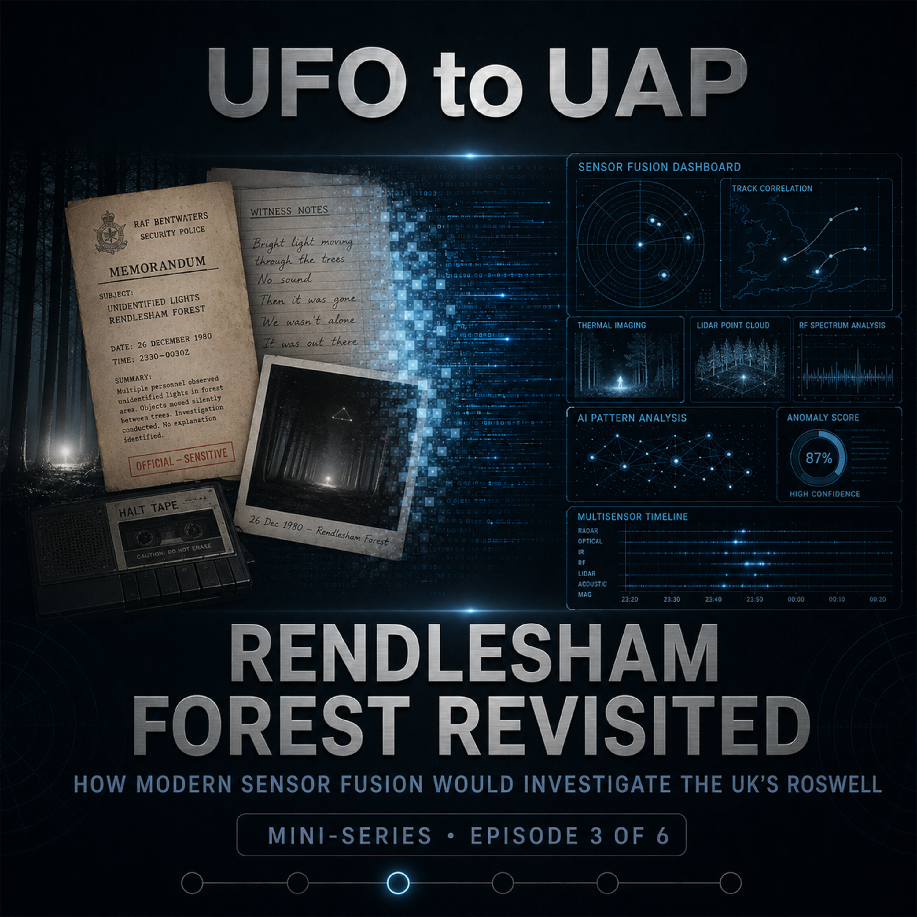 Episode 57: Rendlesham Forest Revisited: How Modern Sensor Fusion Would Investigate the UK’s Roswell — cosmic space imagery