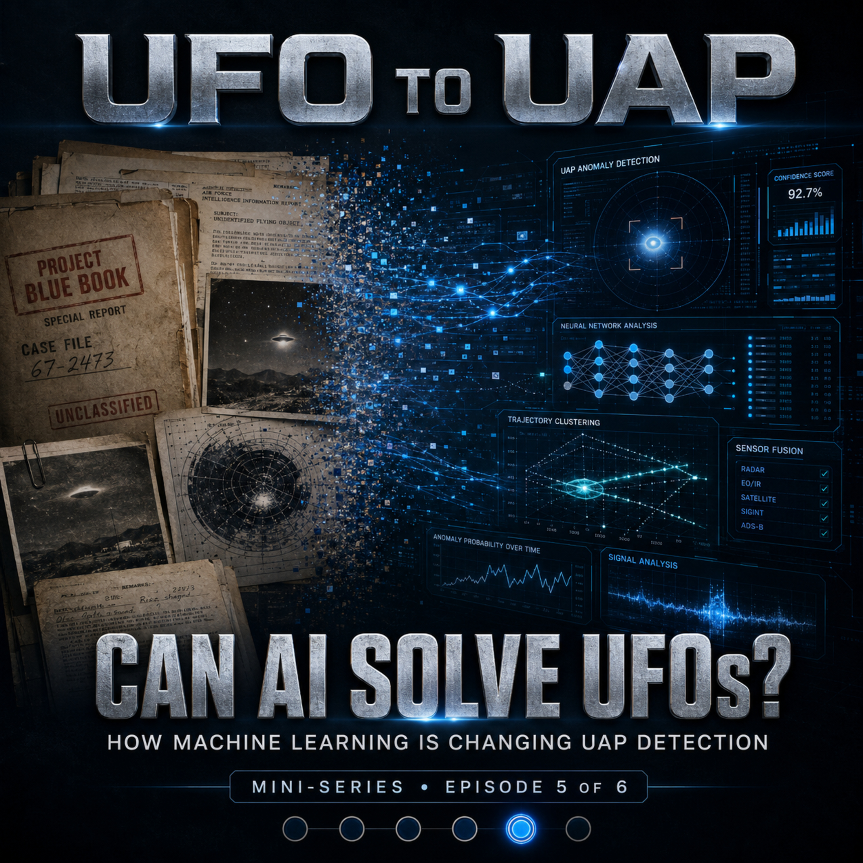 Episode 59: Can AI Solve UFOs? How Machine Learning Is Changing UAP Detection — cosmic space imagery