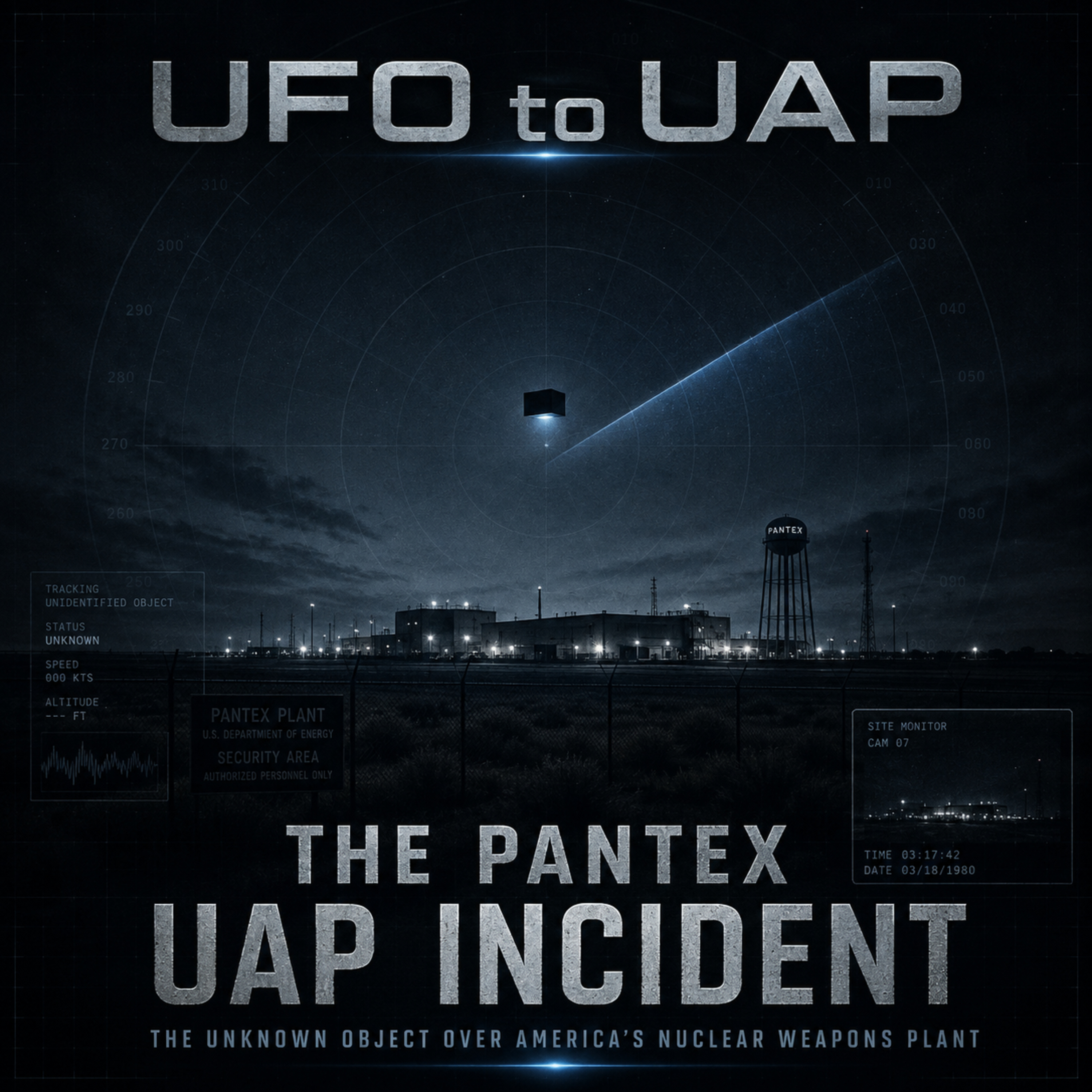 The Pantex UAP Incident: The Unknown Object Over America’s Nuclear Weapons Plant episode artwork