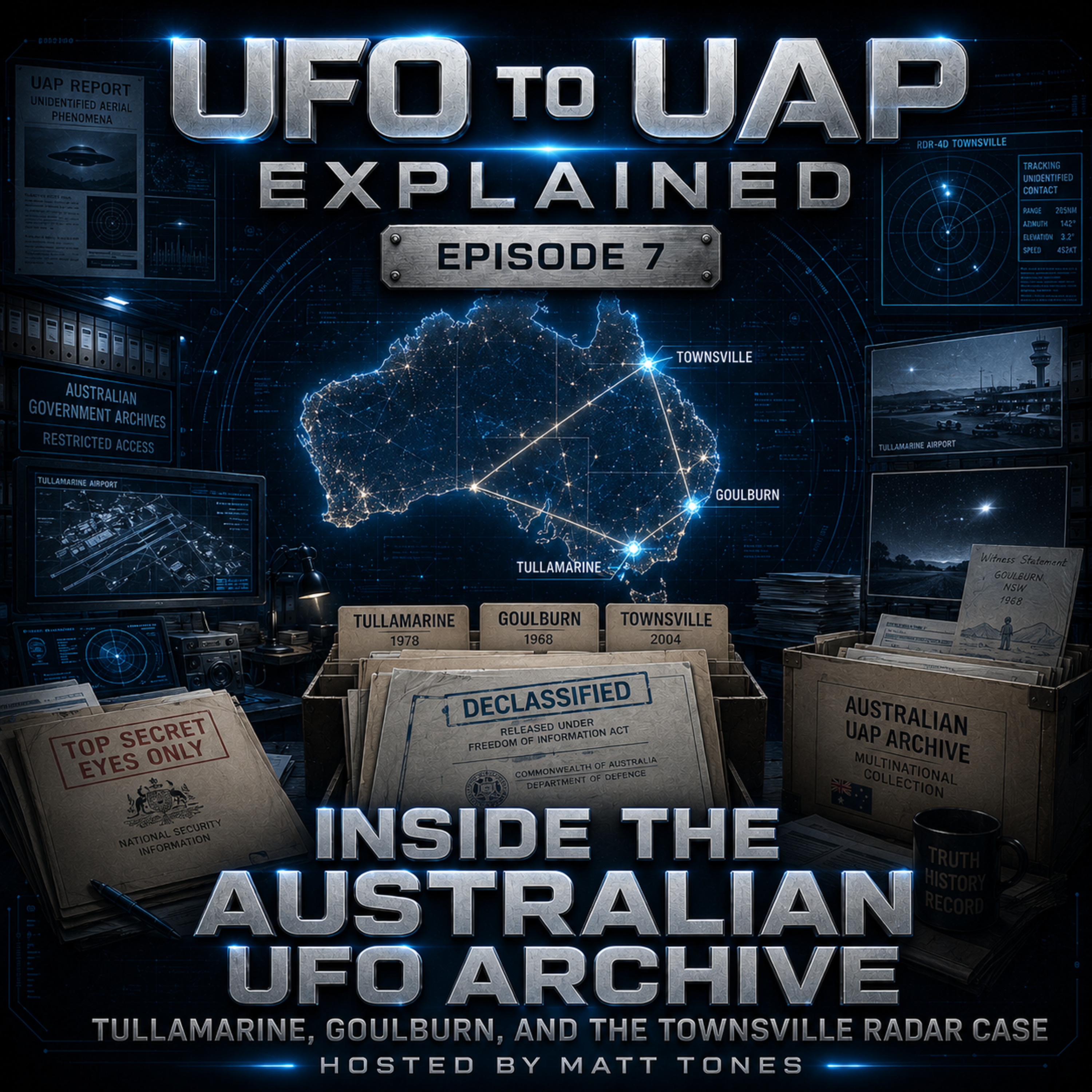 Inside the Australian UFO Archive: Tullamarine, Goulburn, and the Townsville Radar Case