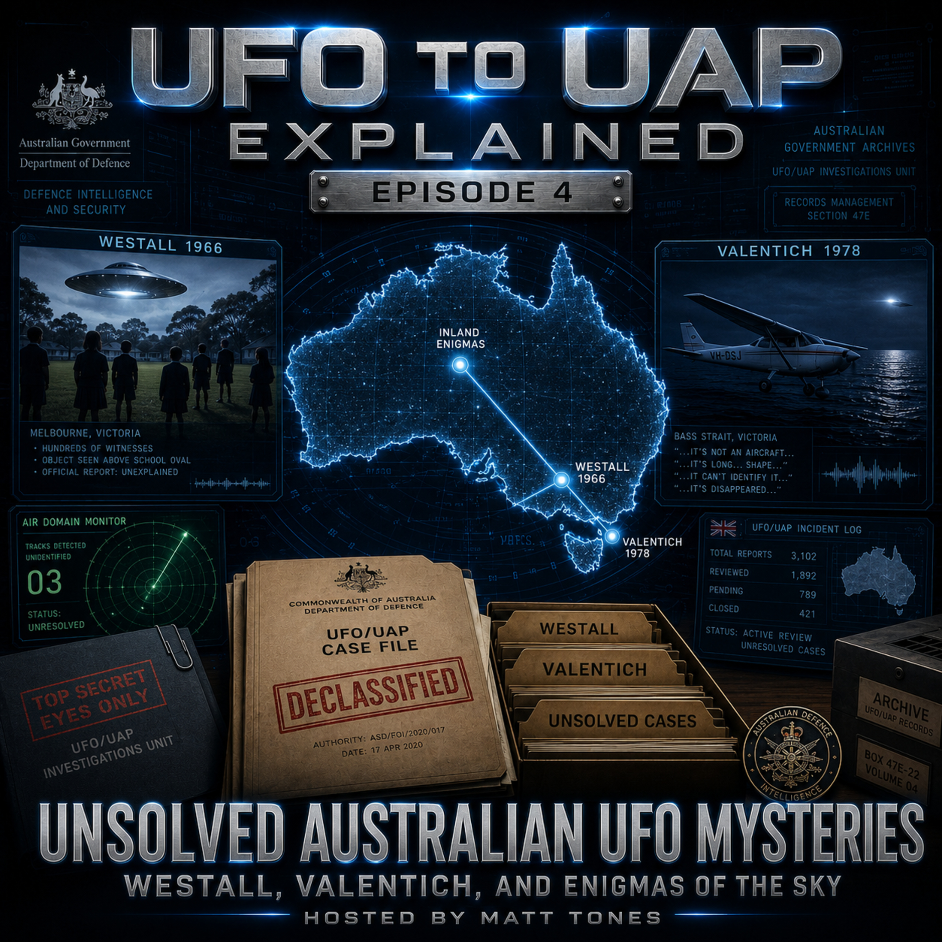 Unsolved Australian UFO Mysteries: Westall, Valentich, and Enigmas of the Sky