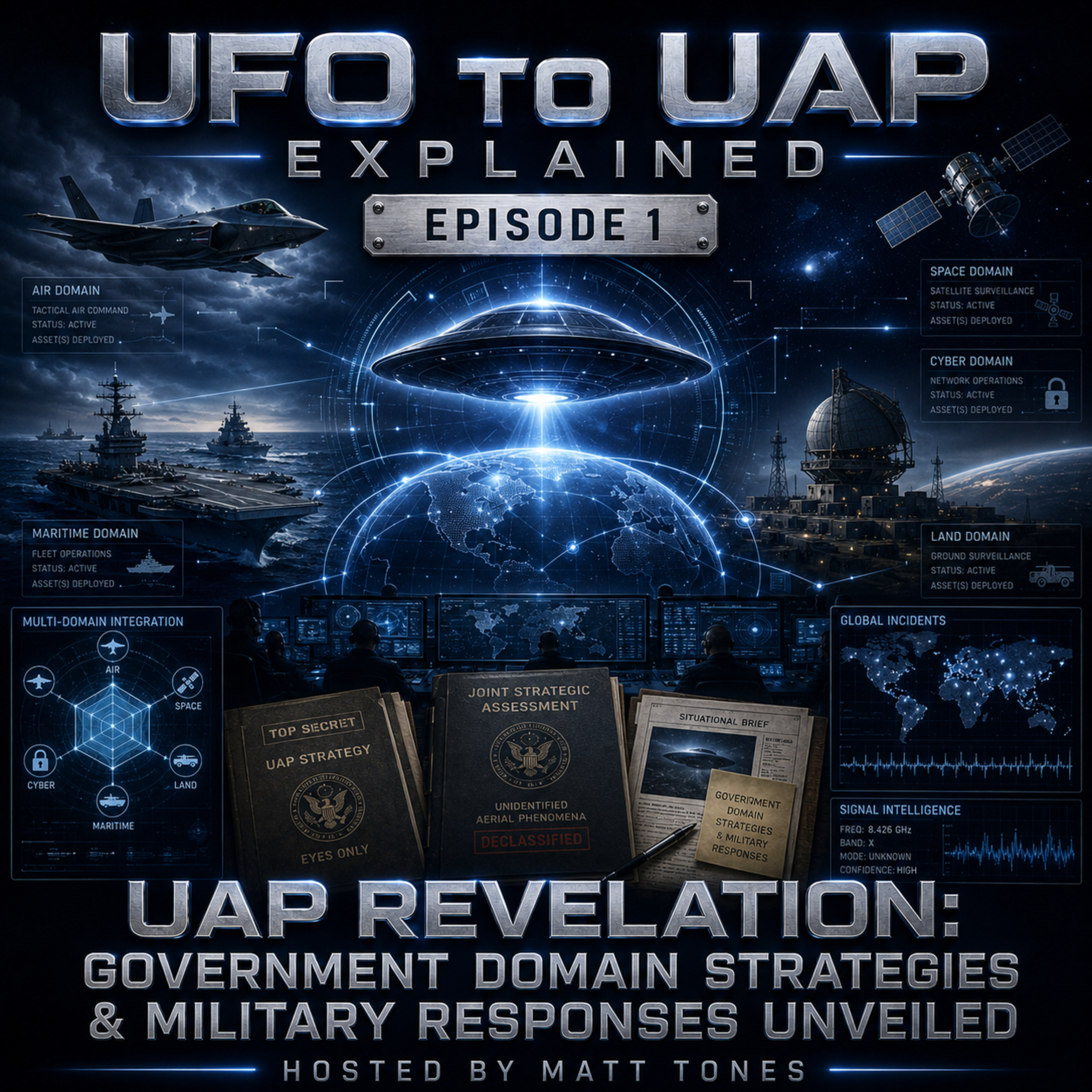 UAP Revelation: Government Domain Strategies & Military Responses Unveiled